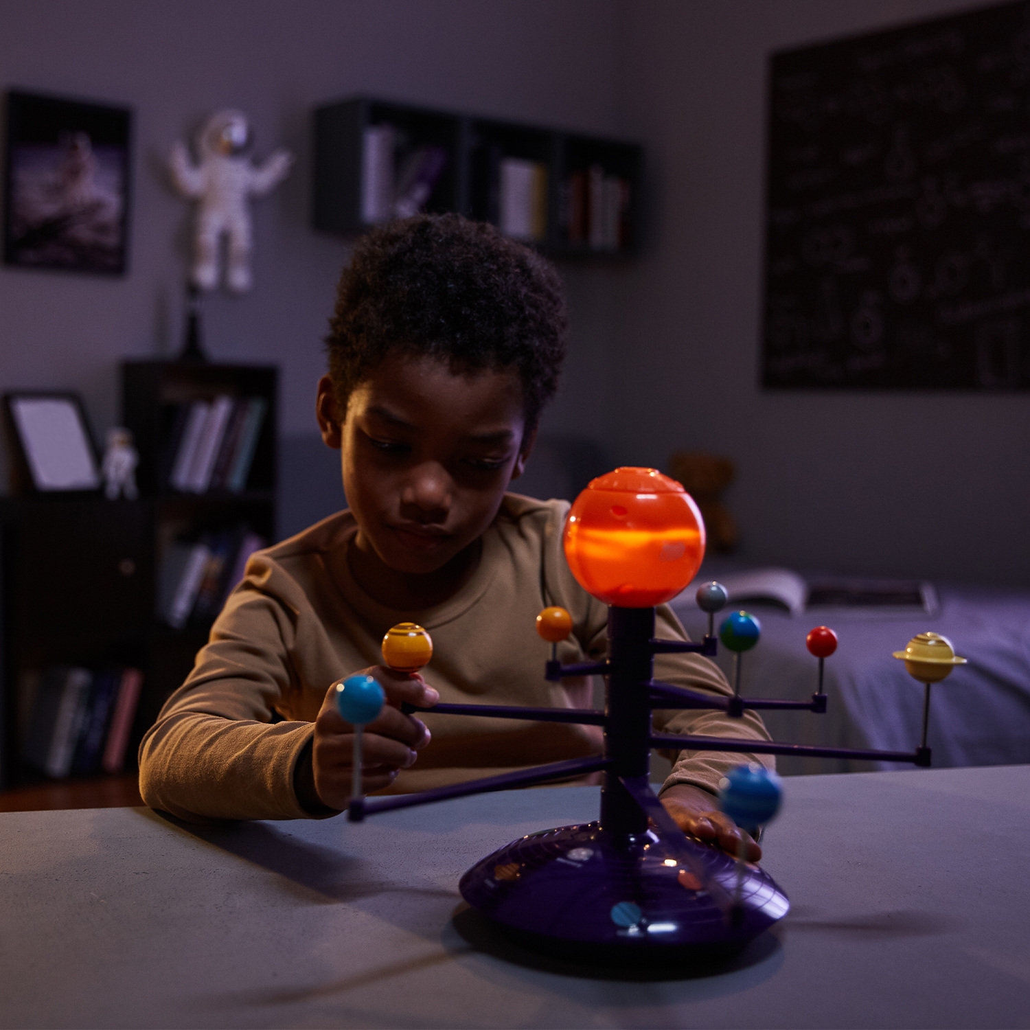 3D - Sonnensystem mit Projektor Deutsch/Englisch