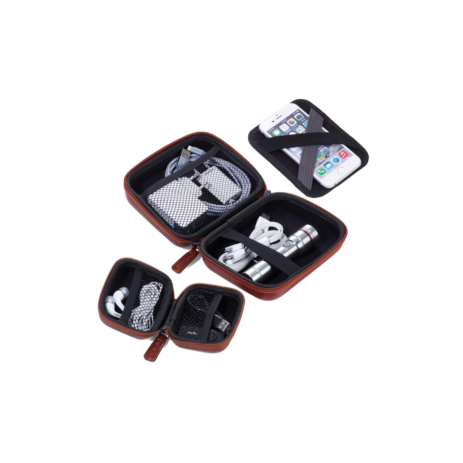 ONPACK Set aus 2 Organizer-Etuis mit Reißverschluss