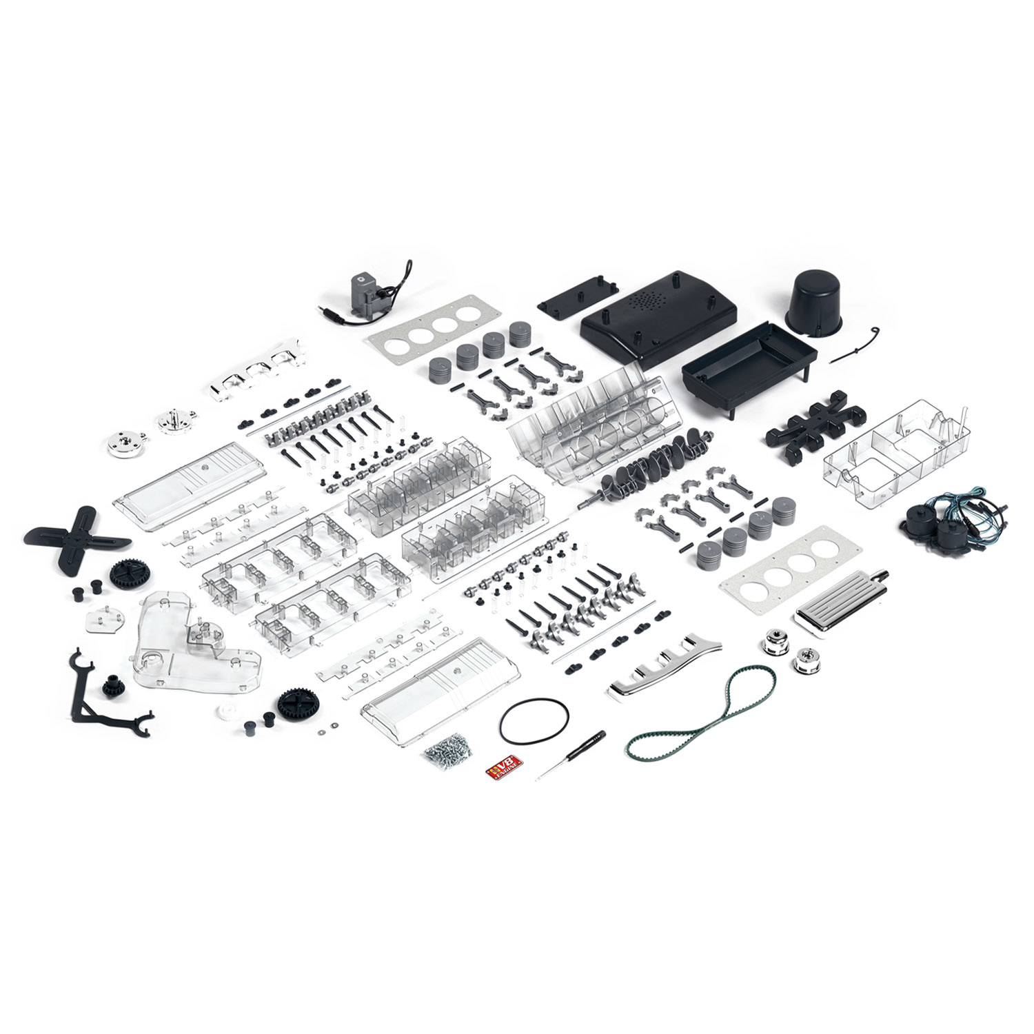 Der große Technikbausatz V8 Motor