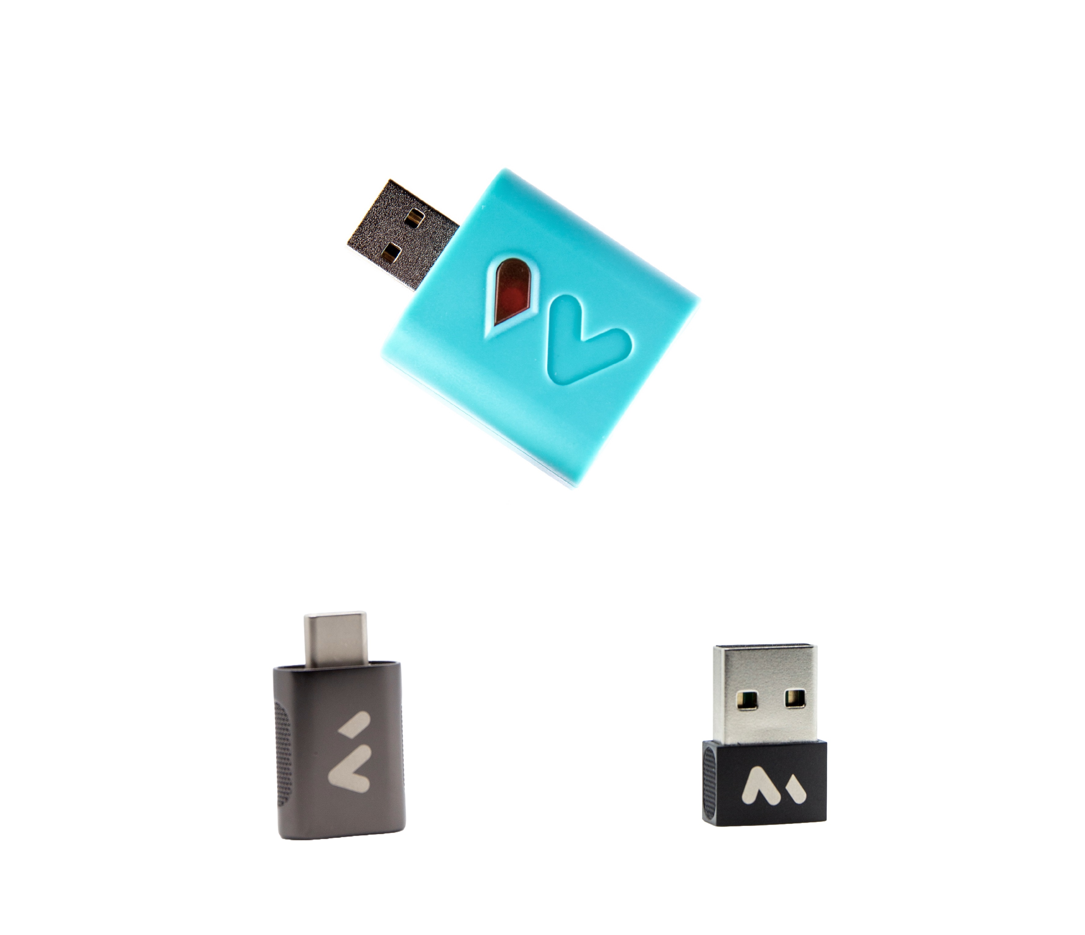 WITTY Power Akku Schoner mit 2 Adaptern türkis