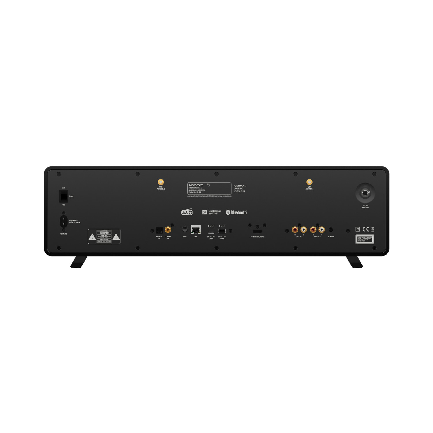 Audiosystem - Meisterstück GEN-2 - Schwarz matt