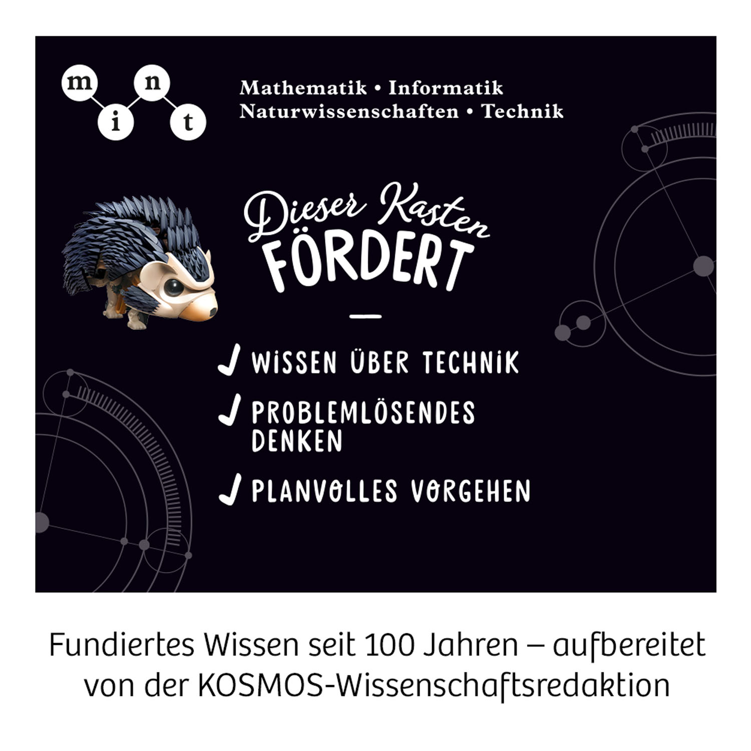 Experimentierkasten Nuna - Igel Roboter