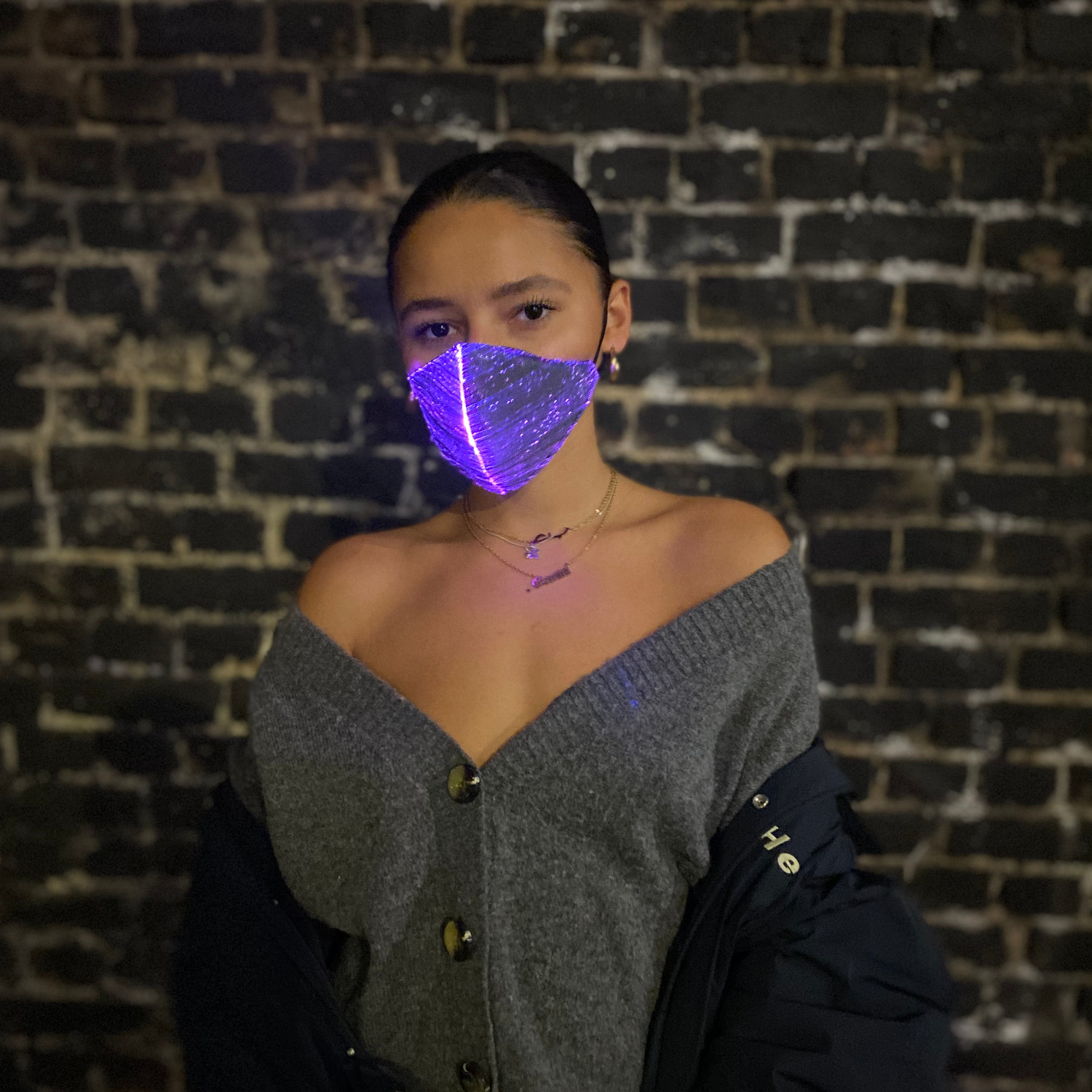 Rechargeable LED Light Up Mask 