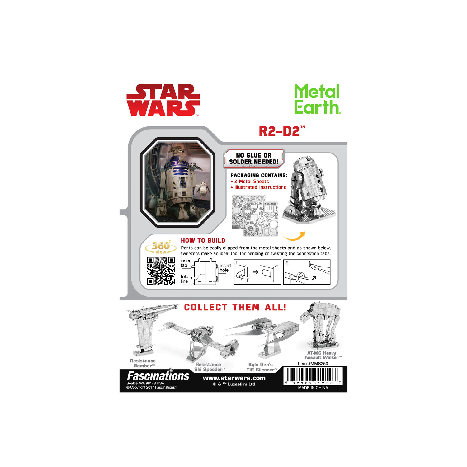 Metal Earth Star Wars - R2-D2 