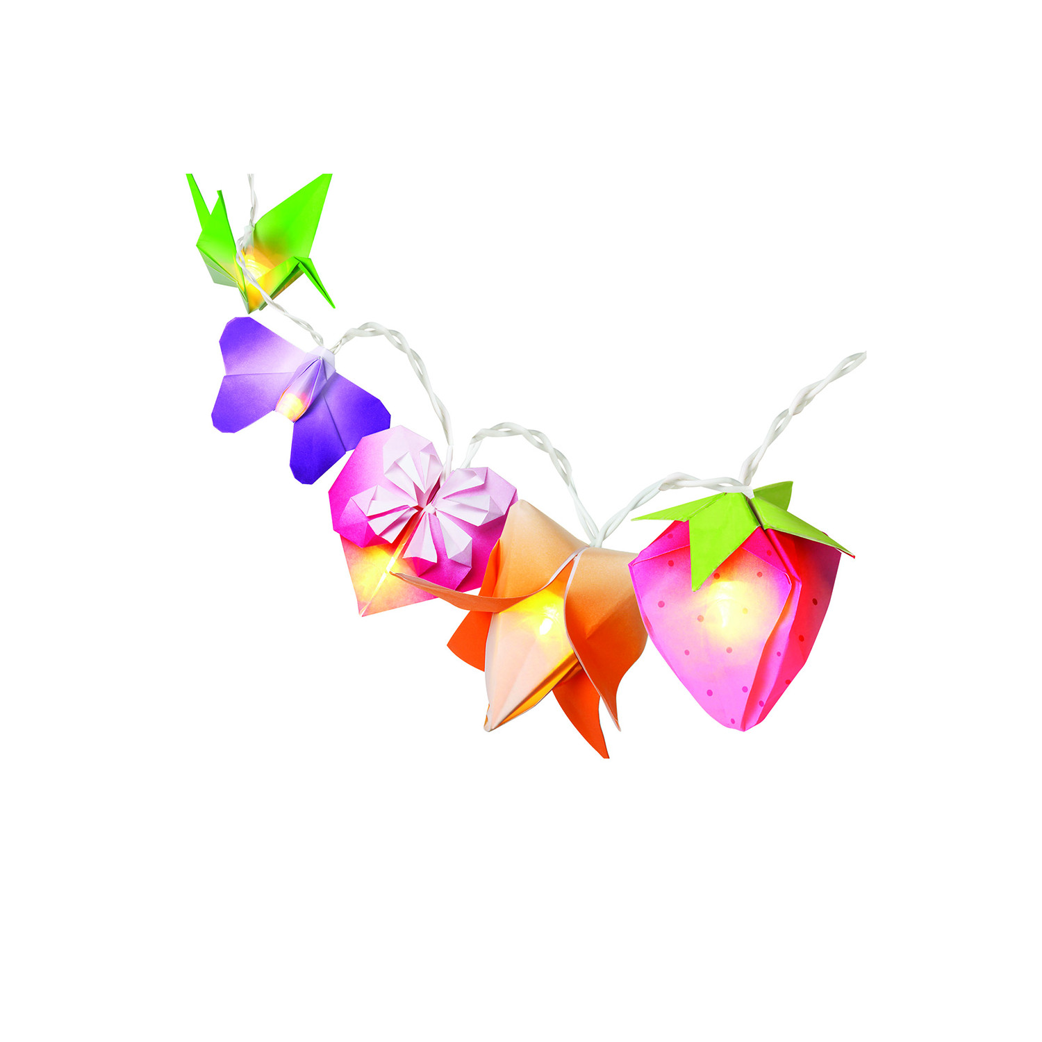 Origami Lichter