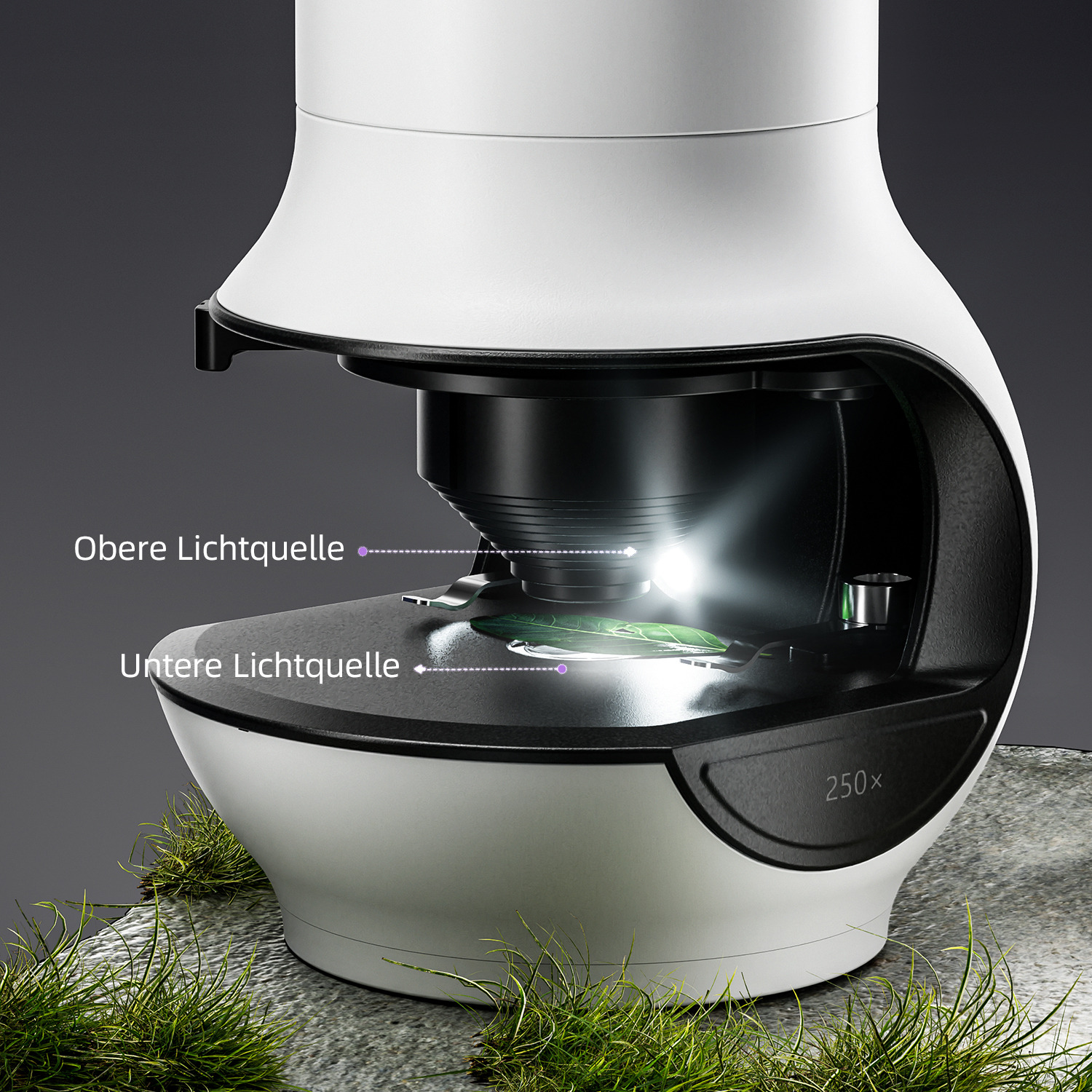 2-in-1 Mikroskop & Fernrohr / 2-in-1 Microscope
