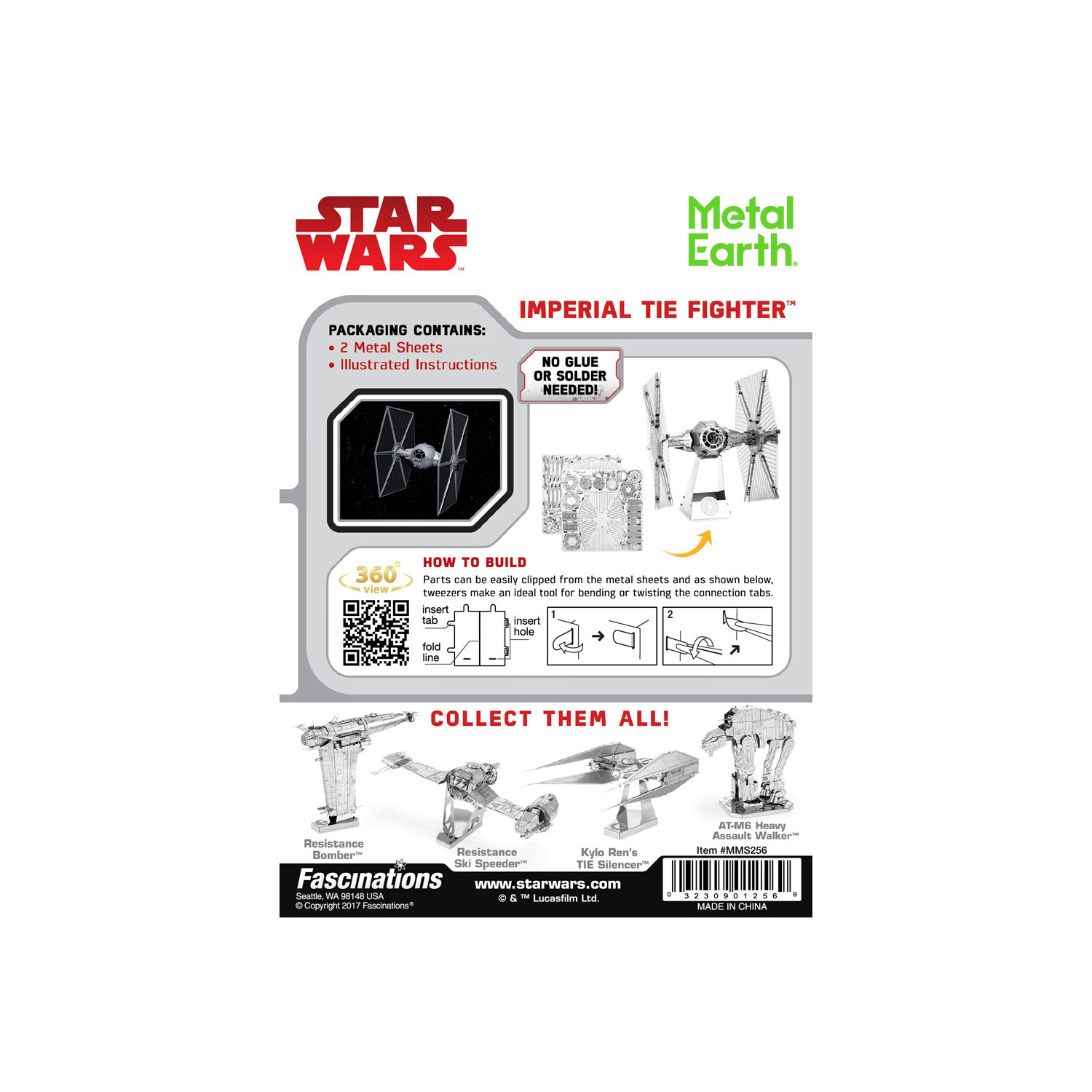 Metal Earth Star Wars - Tie Fighter 