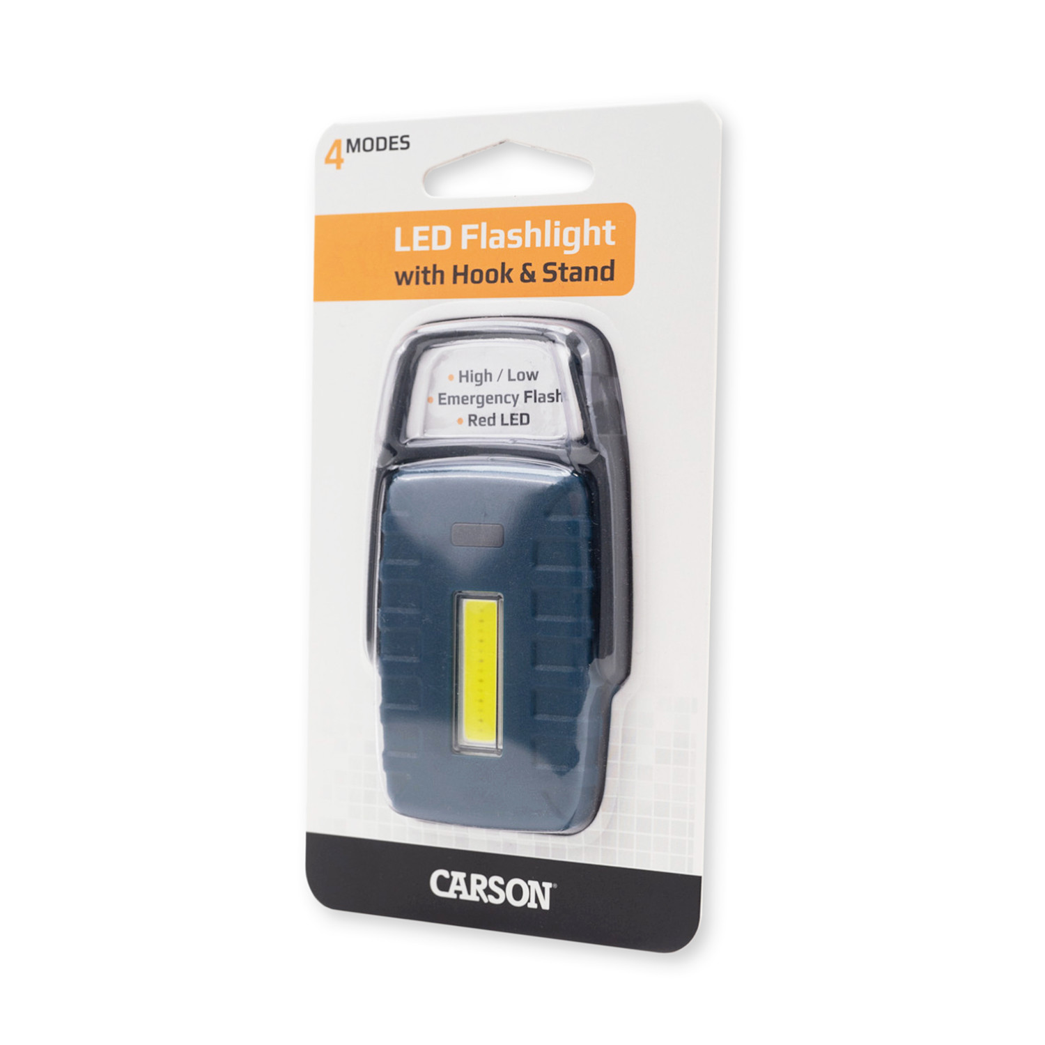 Carson Weiß-/Rotlicht COB LED Taschenlampe