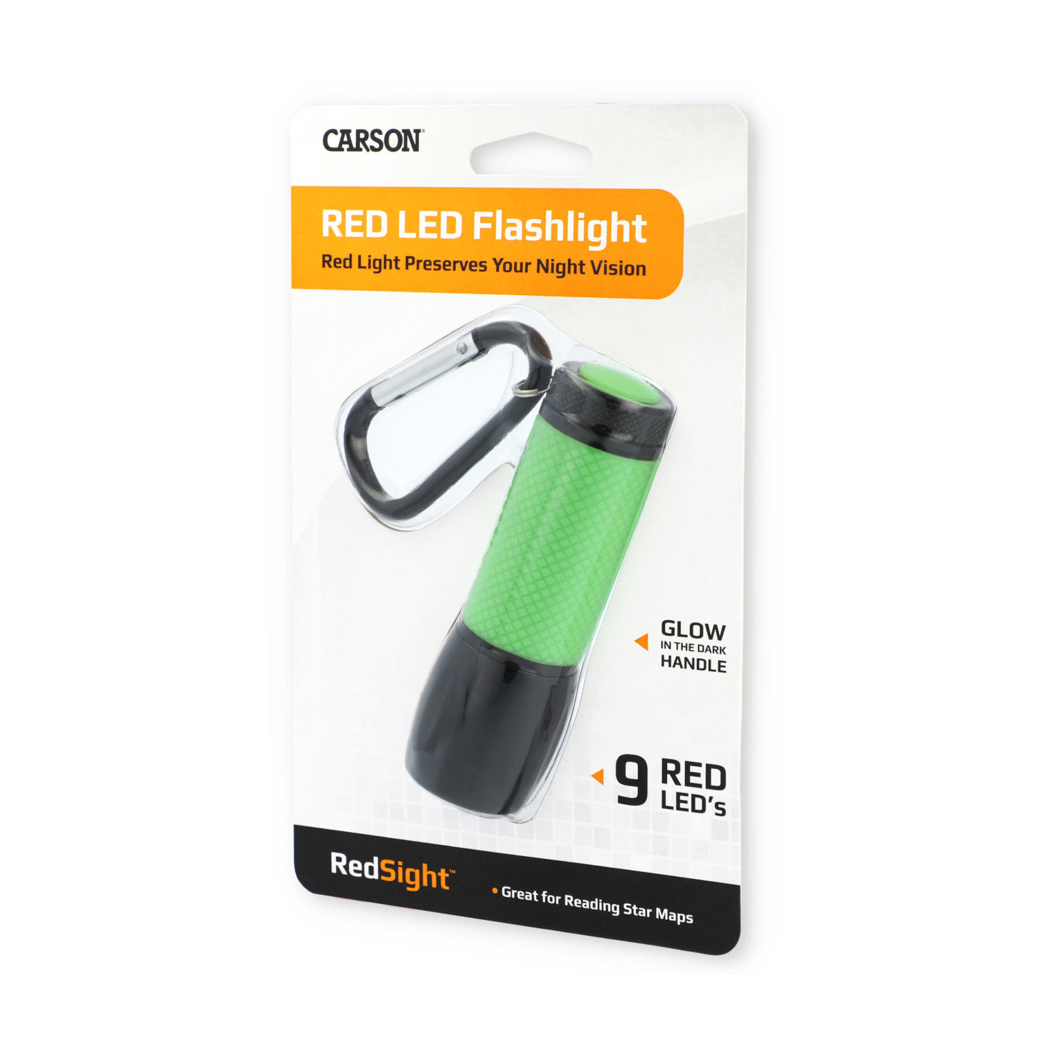 Carson RedSight Pro Rotlicht-LED Taschenlampe