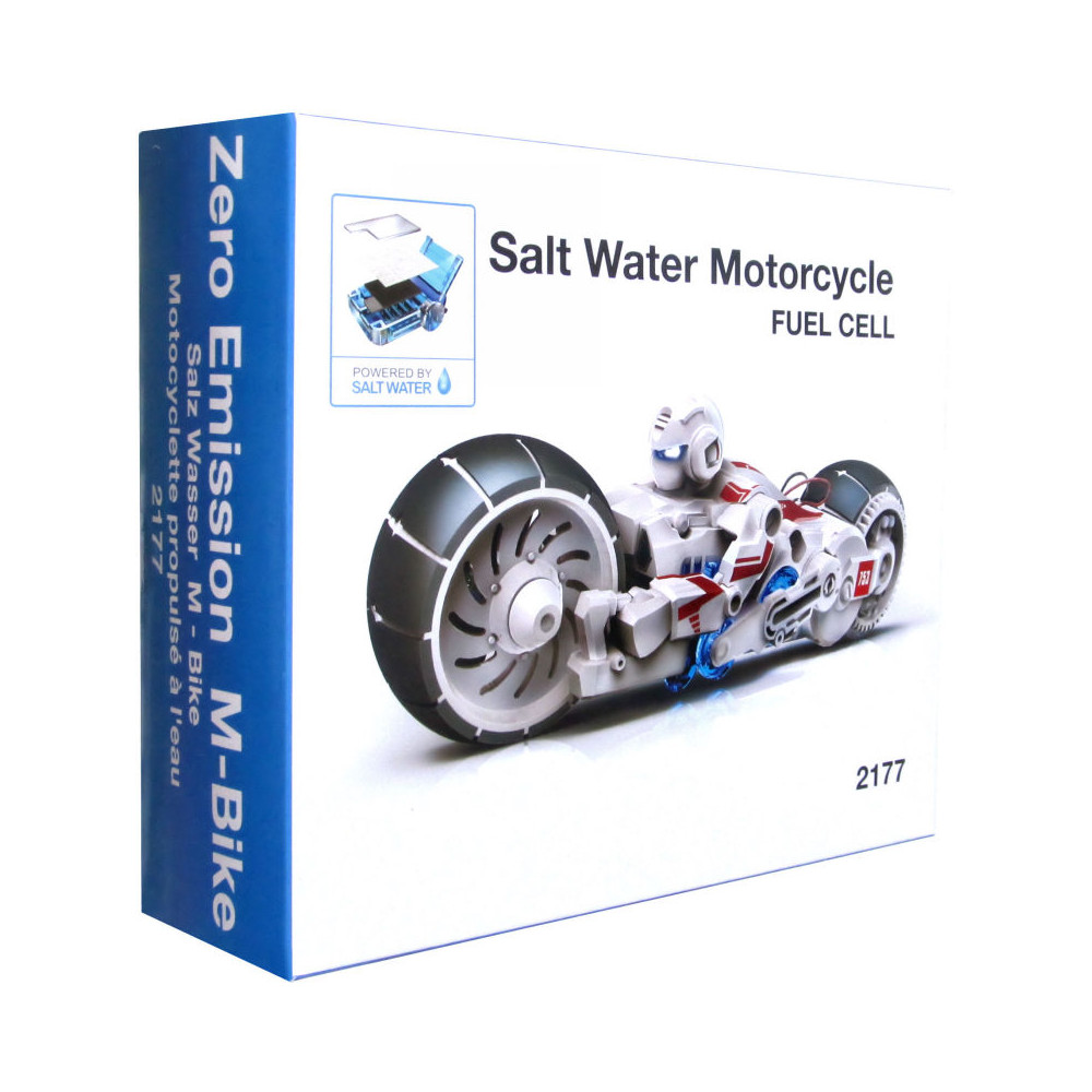Salz Wasser Motorrad