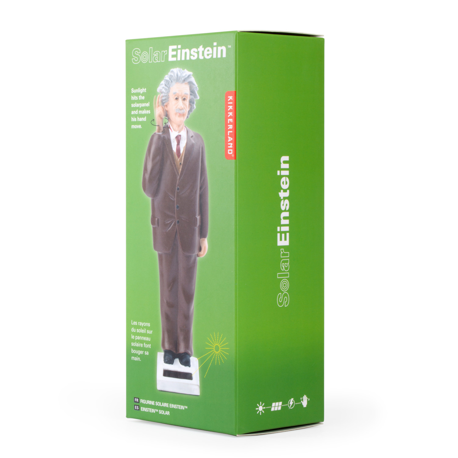 Dekofigur Einstein mit Solarantrieb