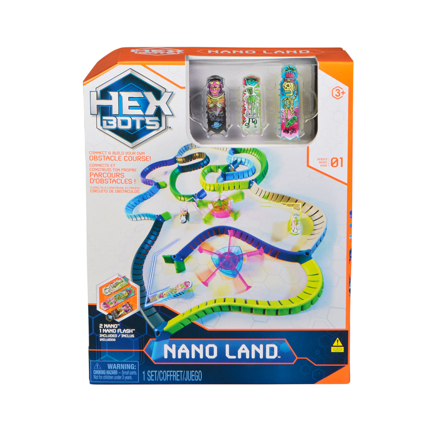 HEX BOTS Nano Land-Spielset