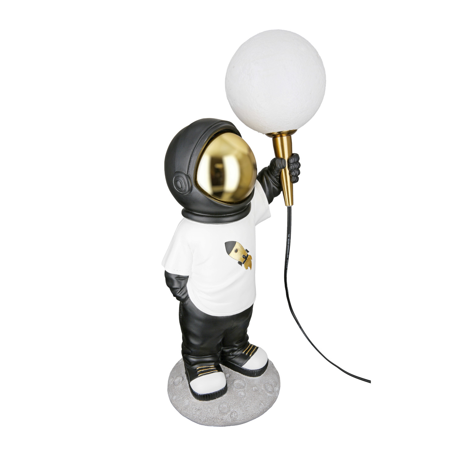 Tischleuchte (LED), Astronaut, Apollo, weiß