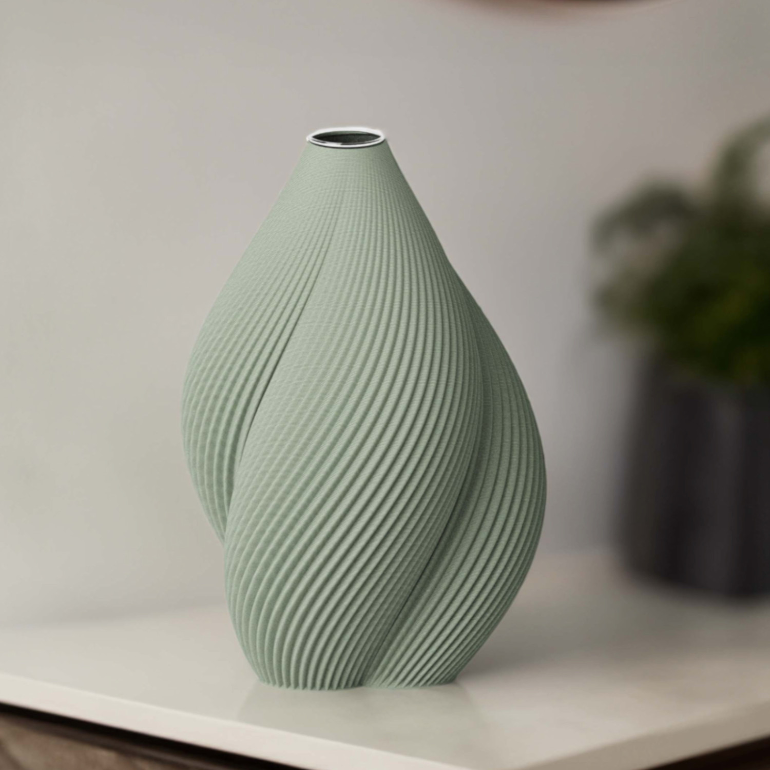 Vase Venus 1 - Waldgrün