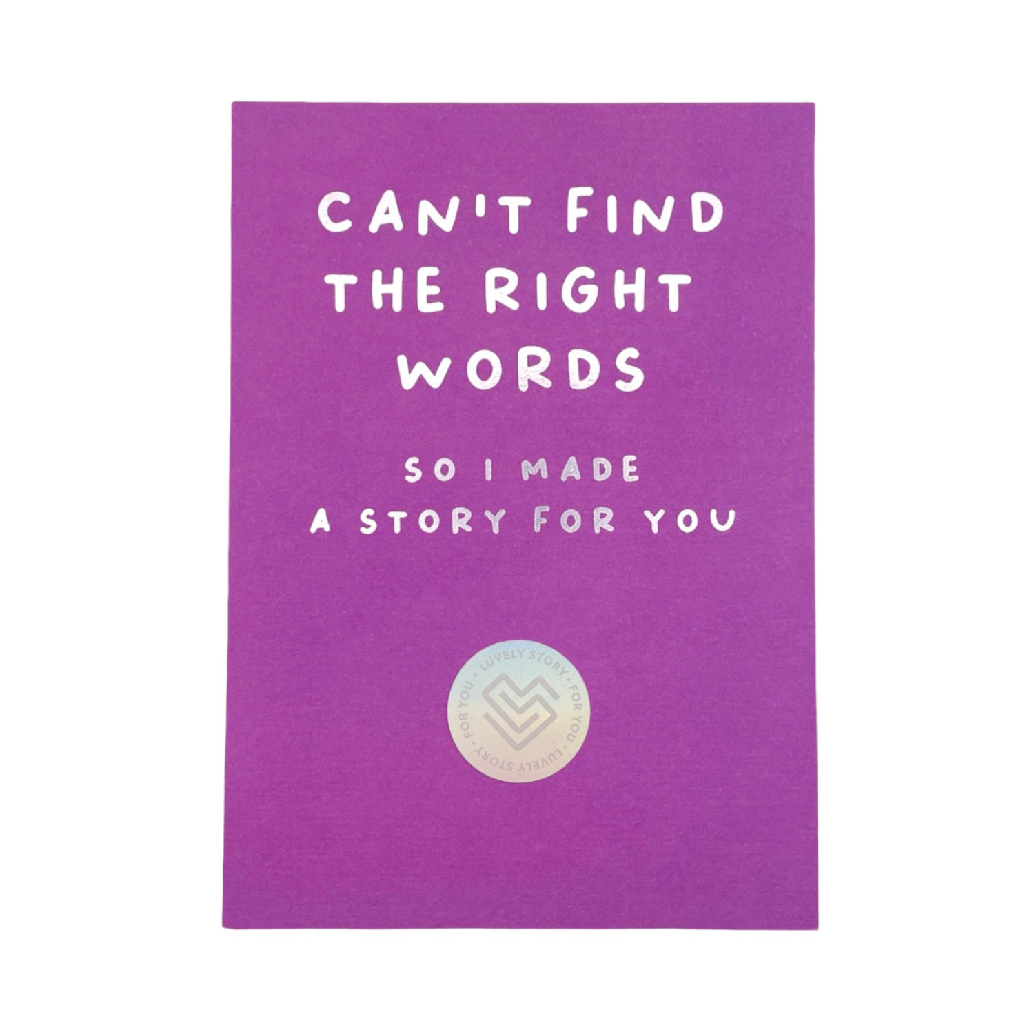 Can´t find the right words