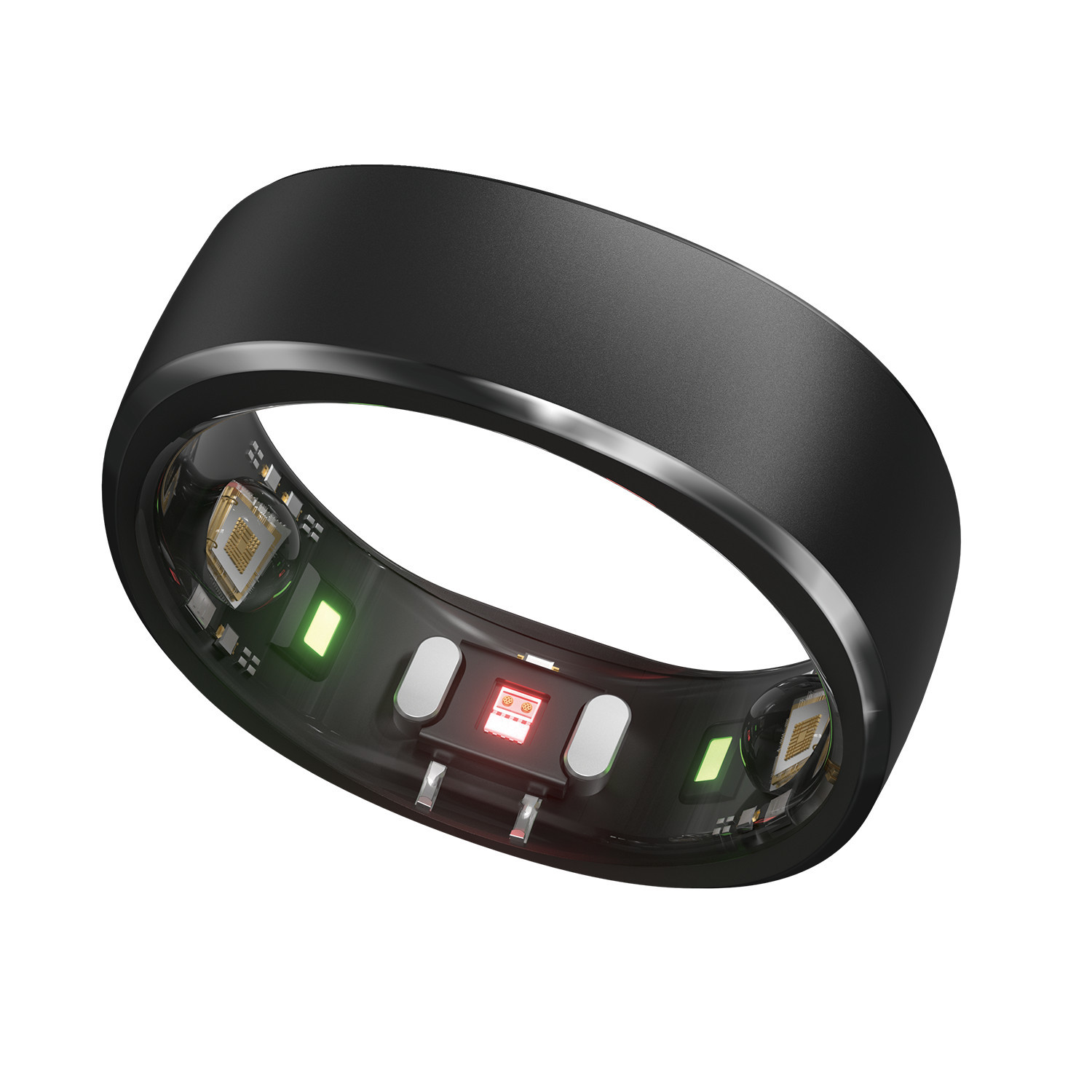 RINGCONN Smarter Ring Gr. 6 schwarz