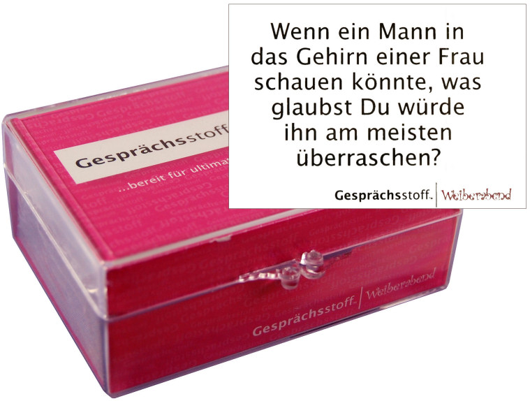 Gesprächsstoff Weiberabend
