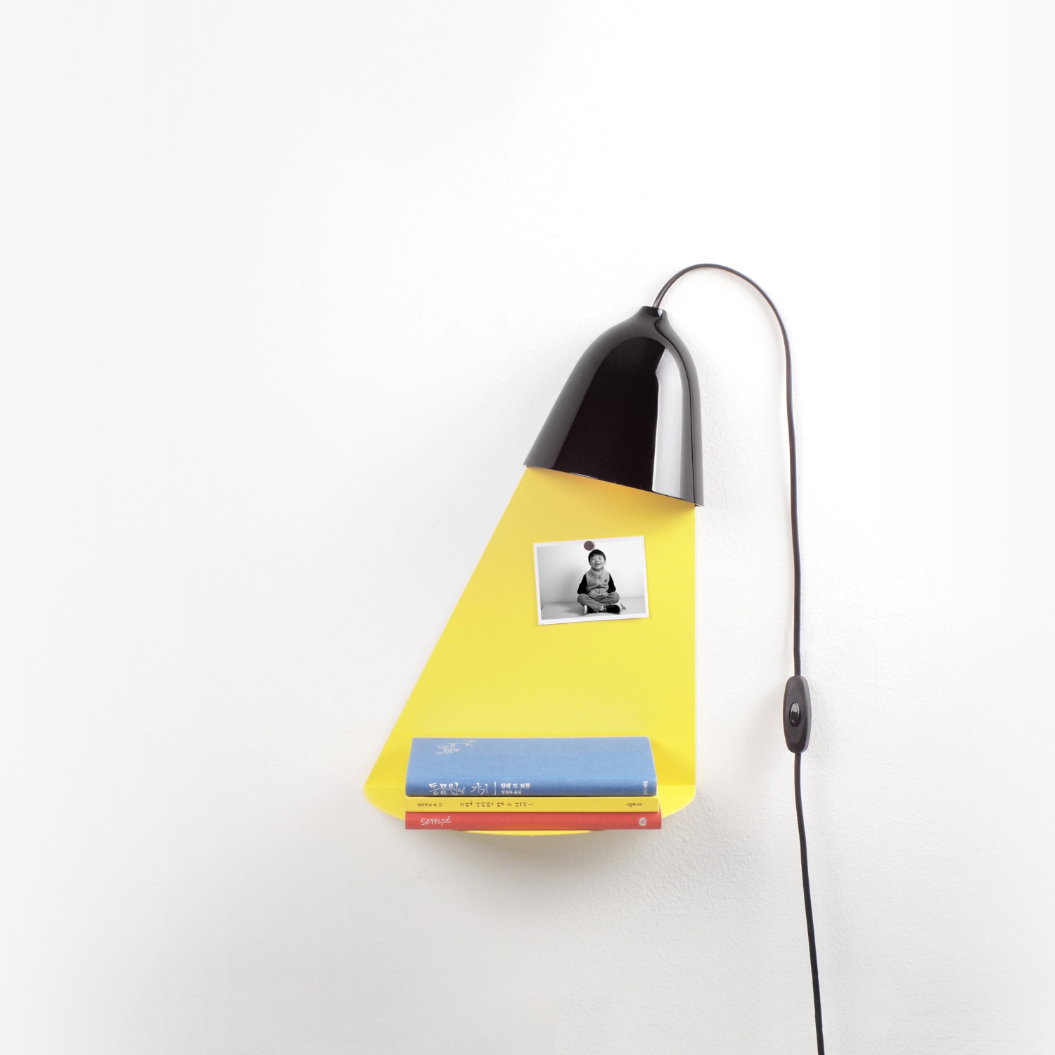 Lightshelf lamp/ Deep Black