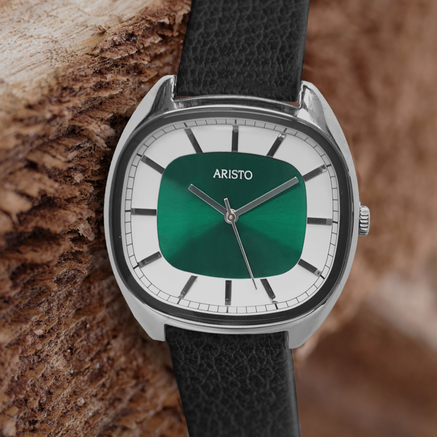TV Herrenarmbanduhr - Grün