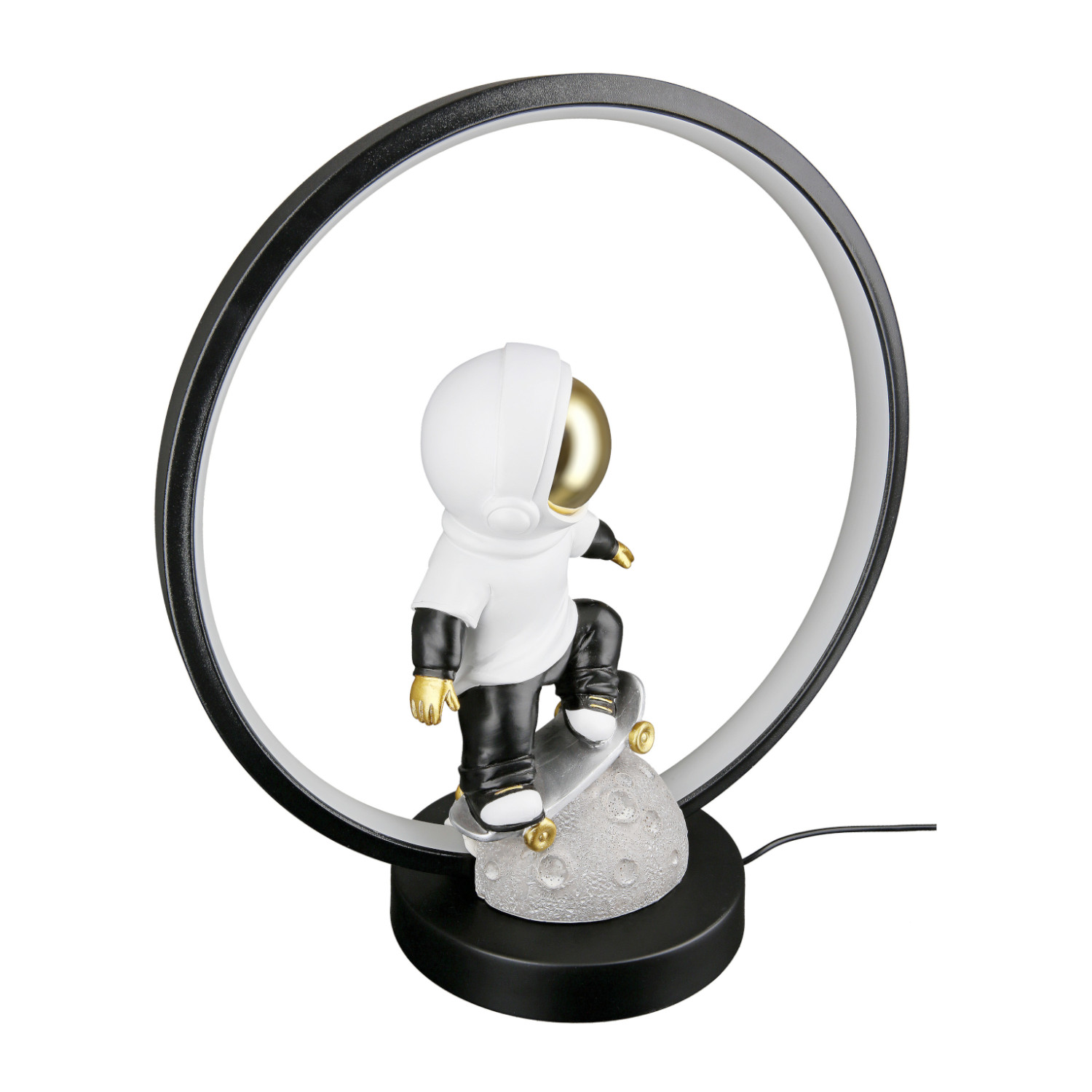 Tischleuchte (LED), Astronaut, Apollo, grau