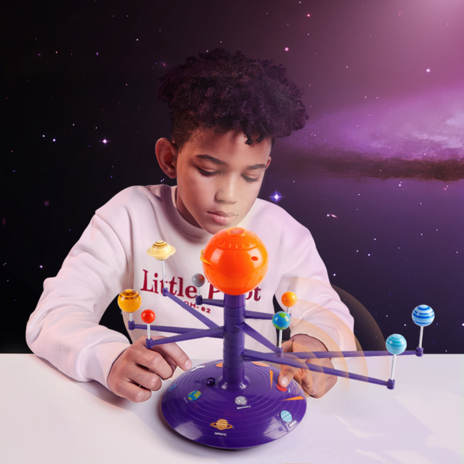 3D - Sonnensystem mit Projektor Deutsch/Englisch