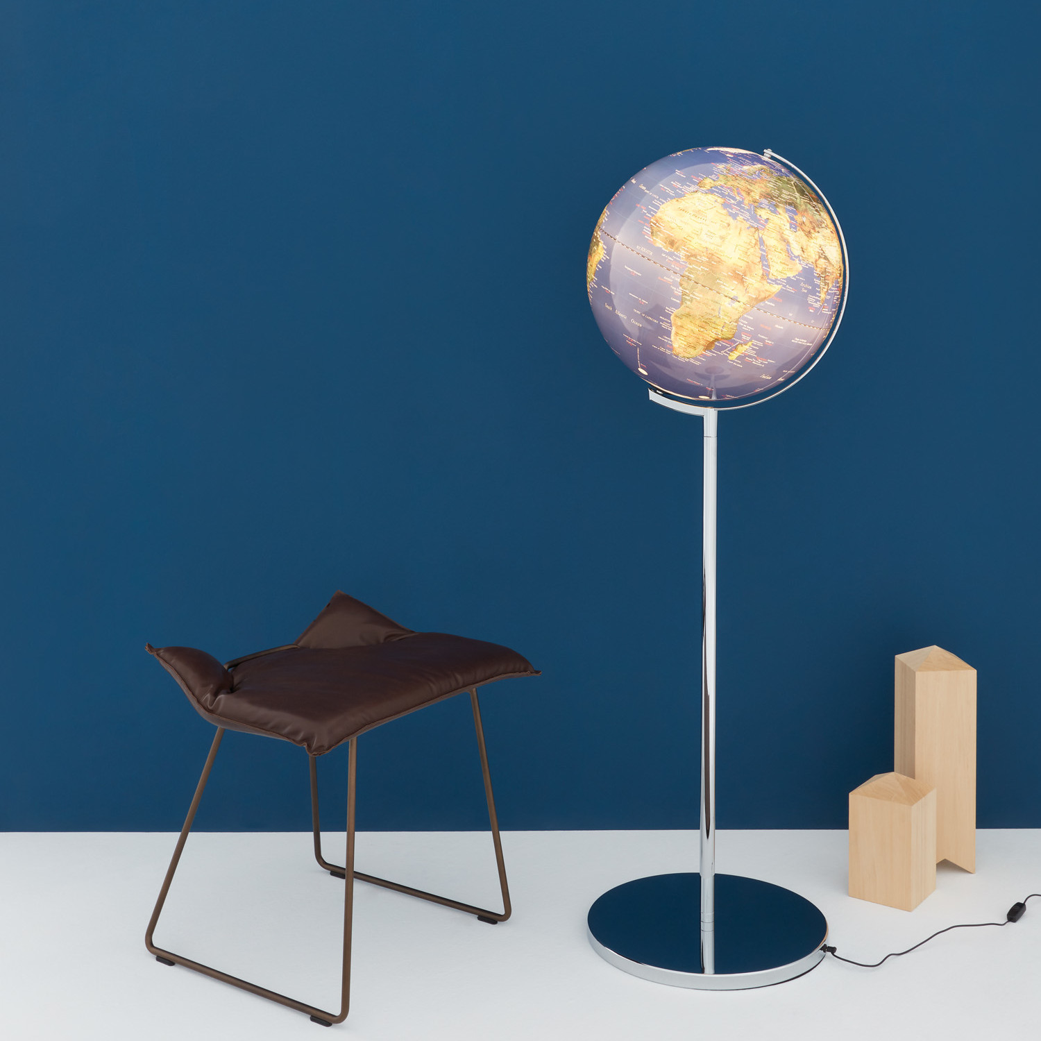 Standglobus 43cm, 2 Achsen, Sojus Light