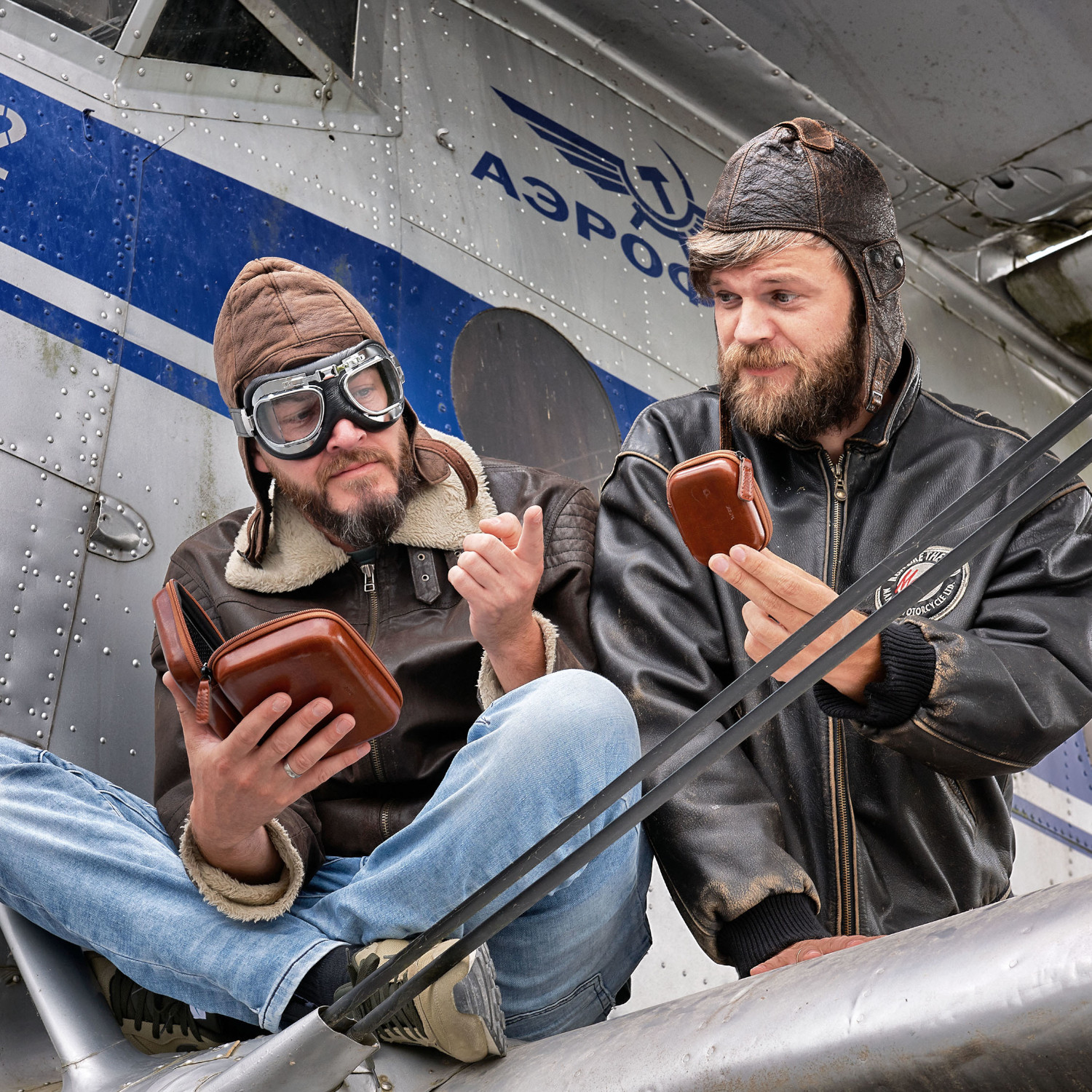 ONPACK Set aus 2 Organizer-Etuis mit Reißverschluss