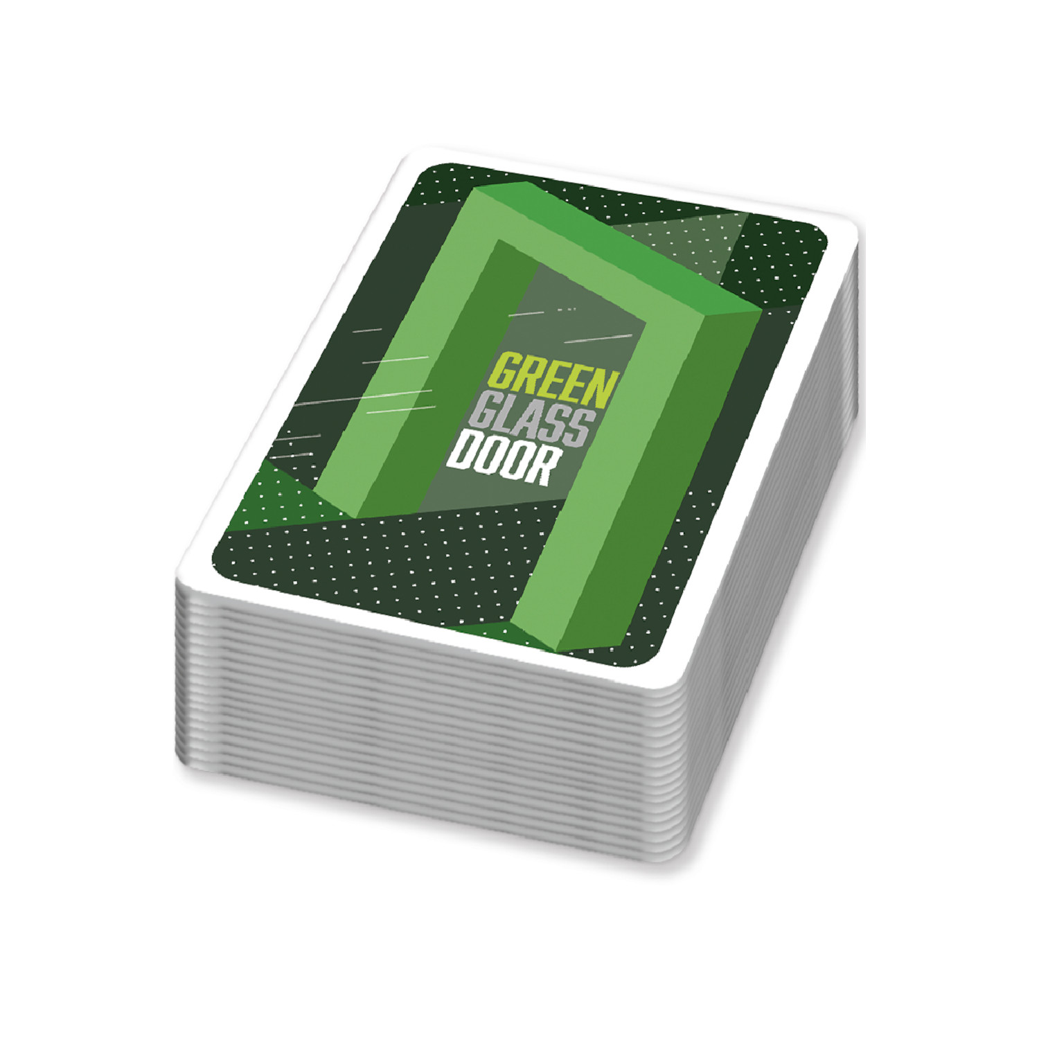 Green Glass Door