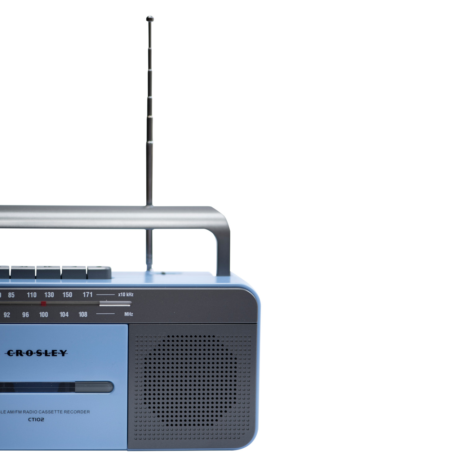 Crosley Cassette Player - Blue/Grey