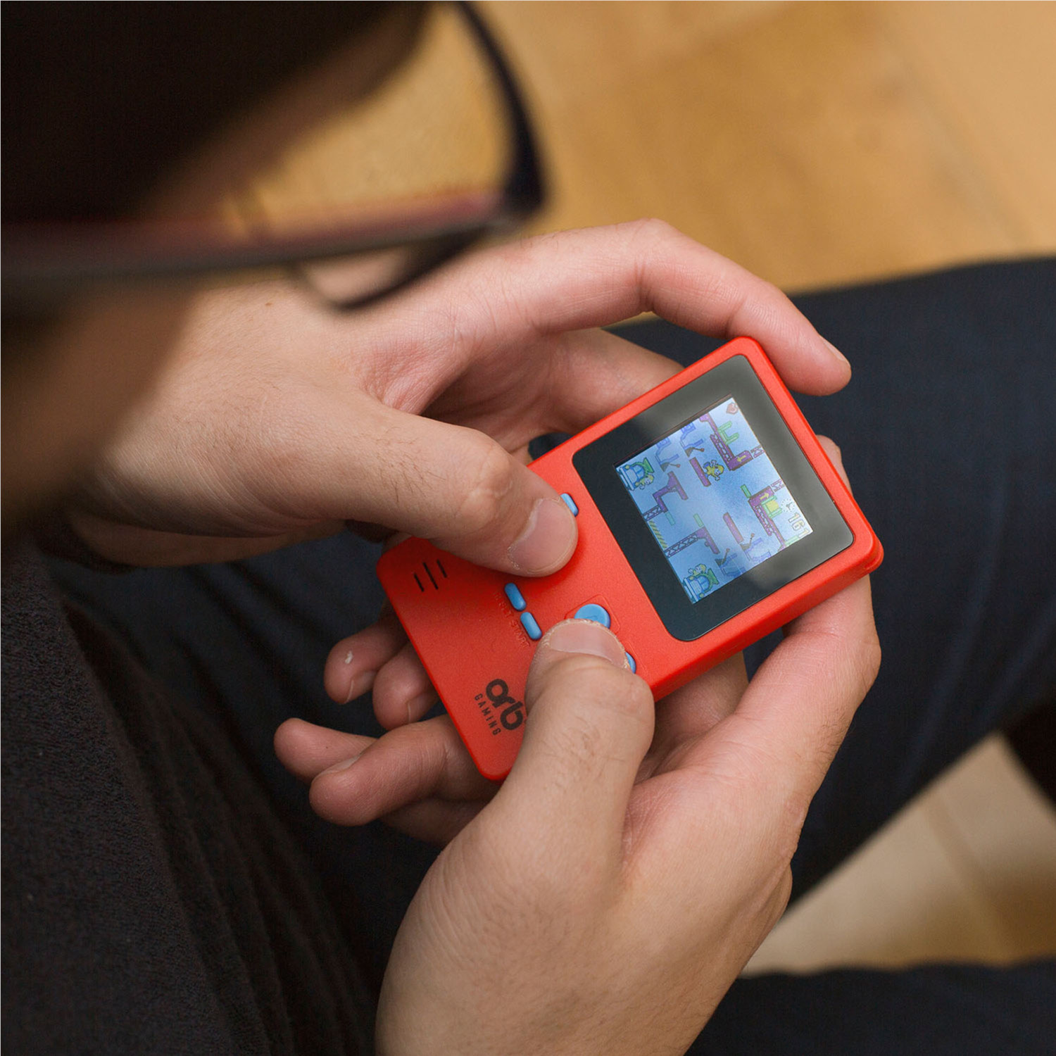 ORB - Retro Konsole Handheld rot