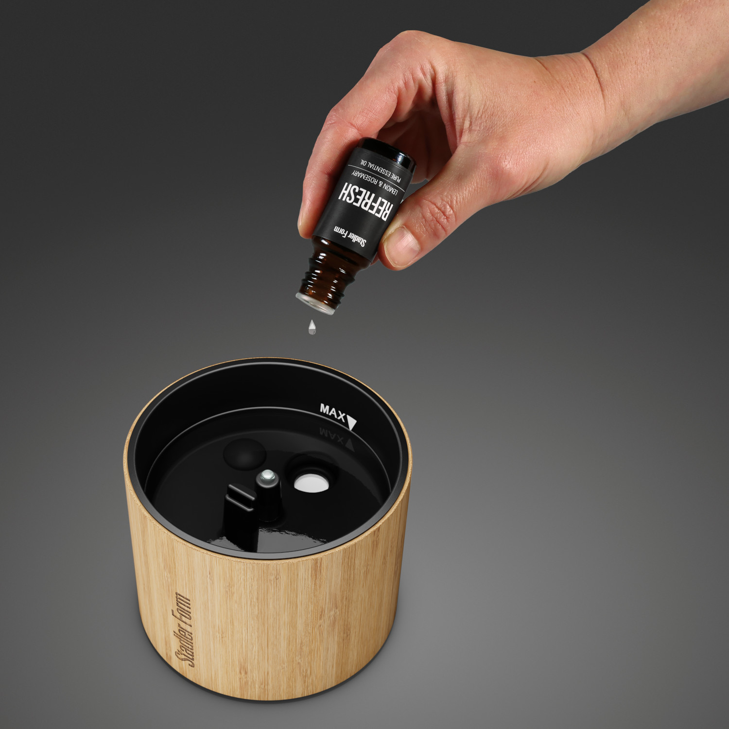 Nora Aroma Diffuser mit Flammeneffekt und Akku