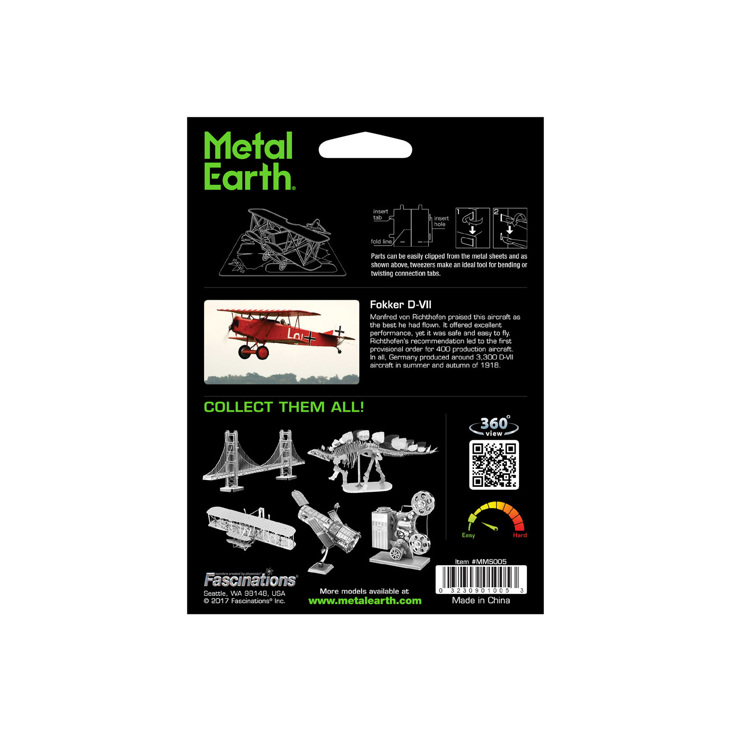 Metal Earth - Fokker D-VIII 