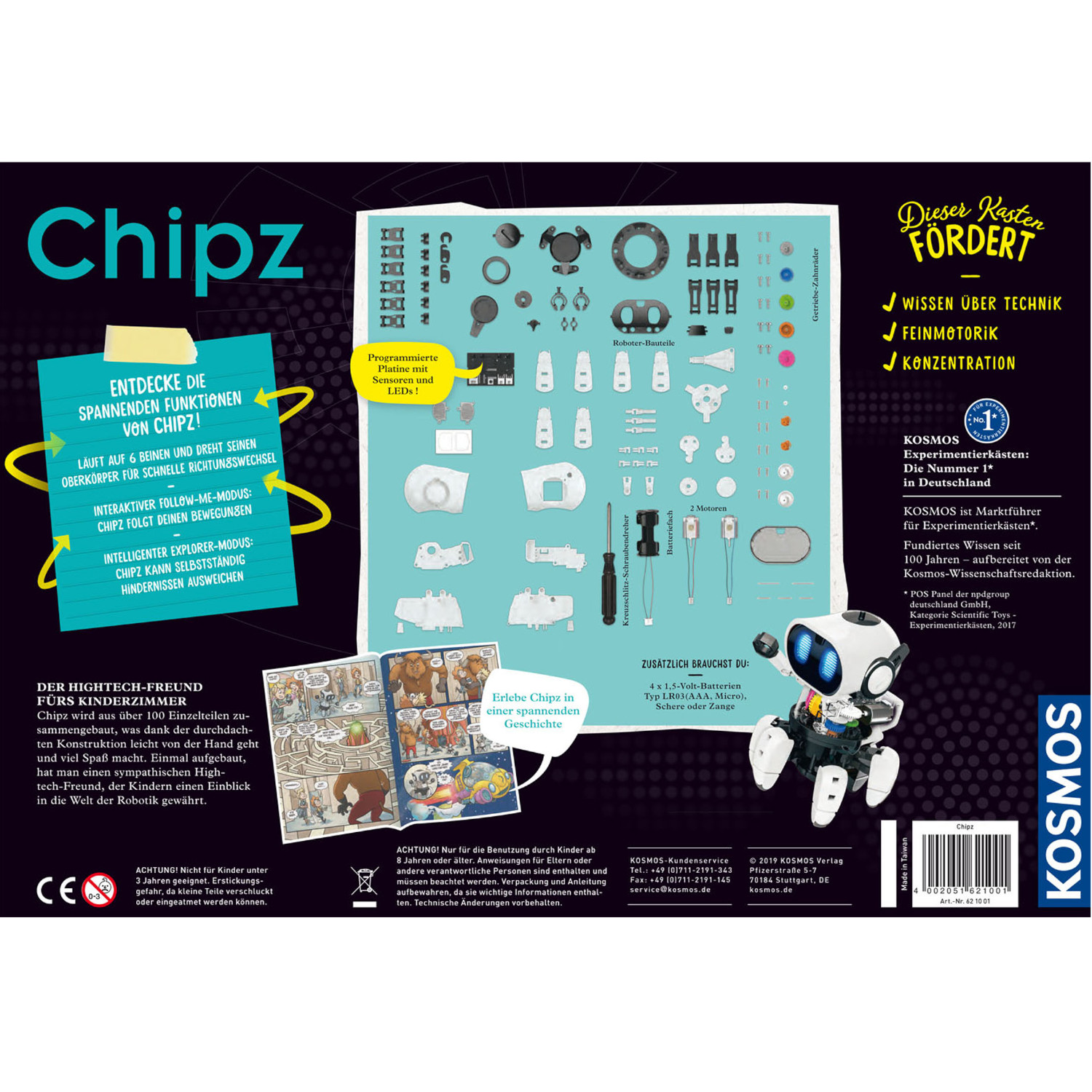 Chipz - Dein intelligenter Roboter