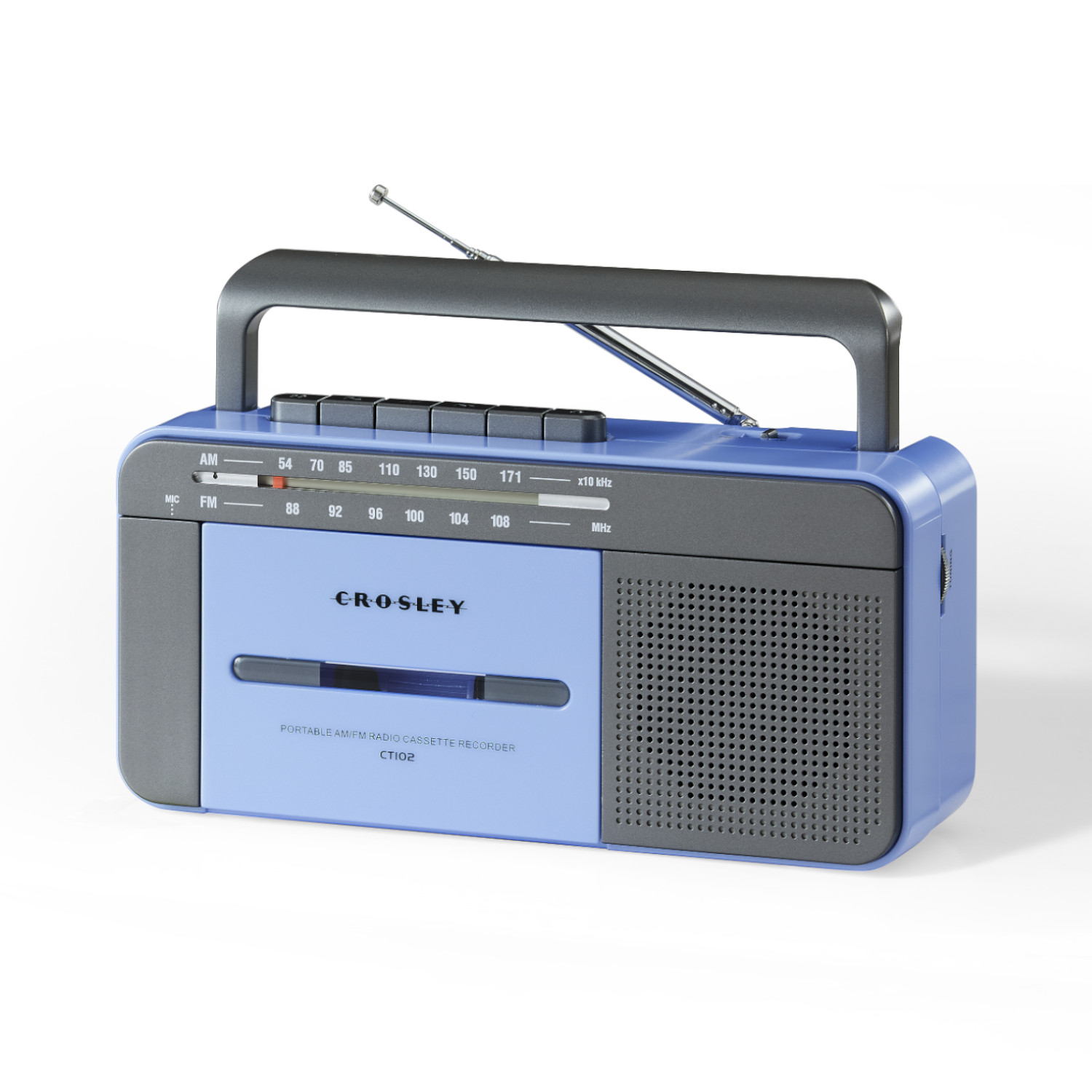 Crosley Cassette Player - Blue/Grey