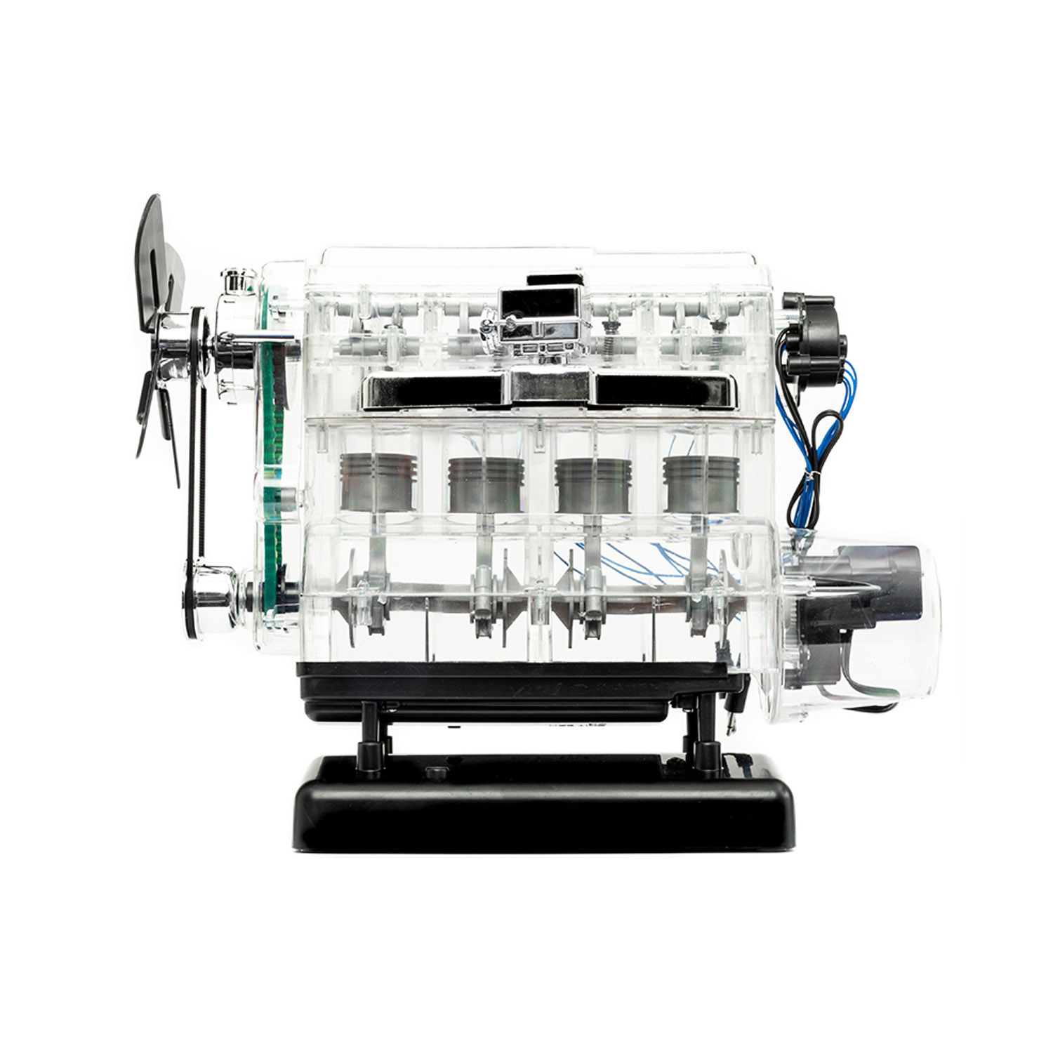 Der große Technikbausatz 4-Zylinder-Motor