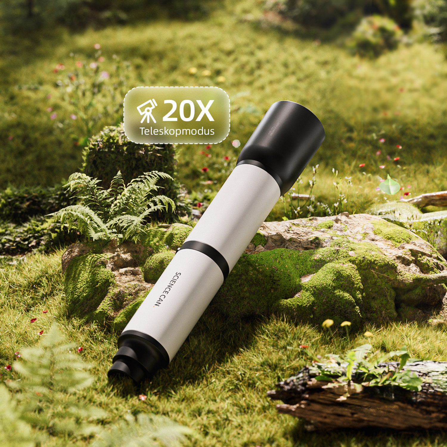 2-in-1 Mikroskop & Fernrohr / 2-in-1 Microscope