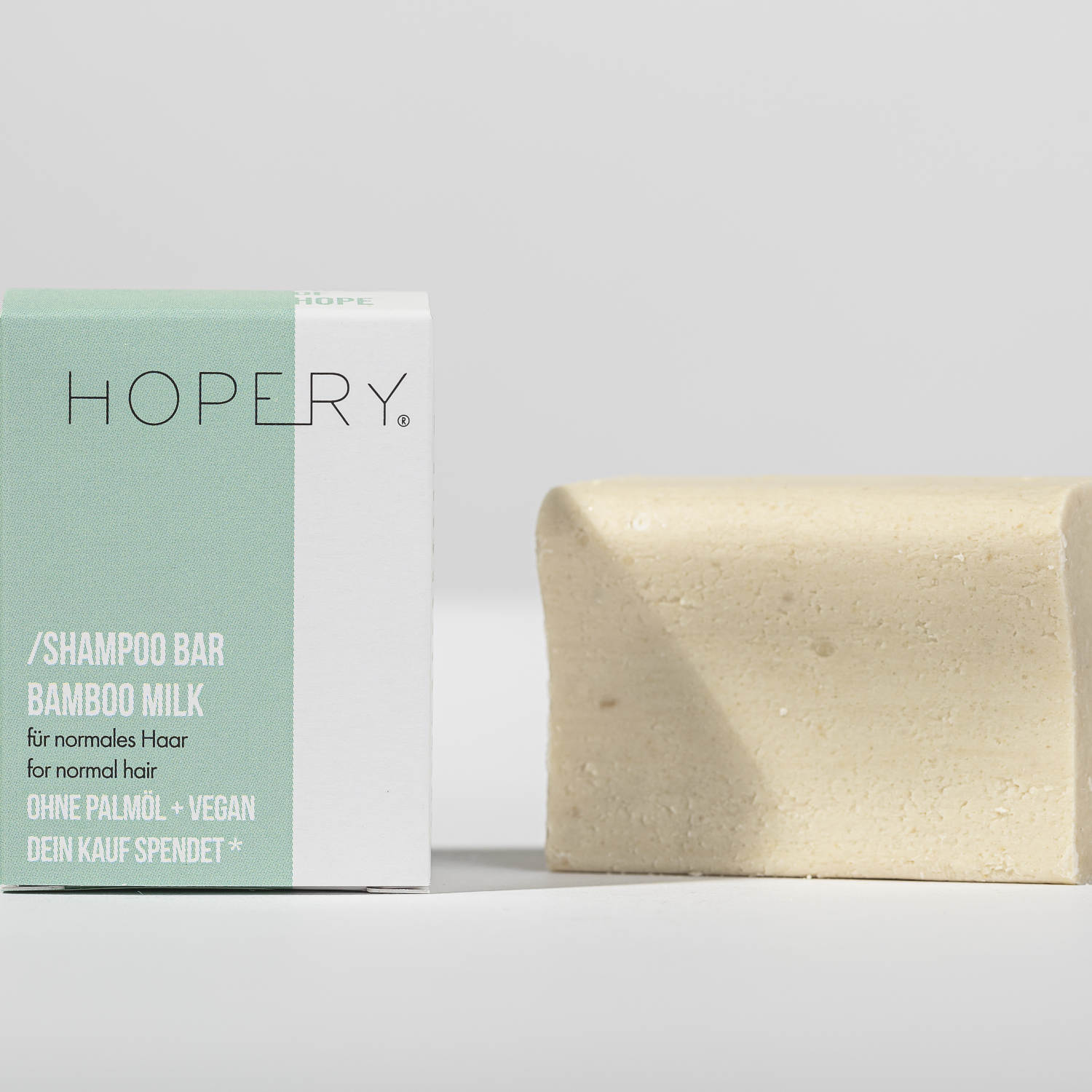 Shampoo Bar Bamboo Milk für normales Haar