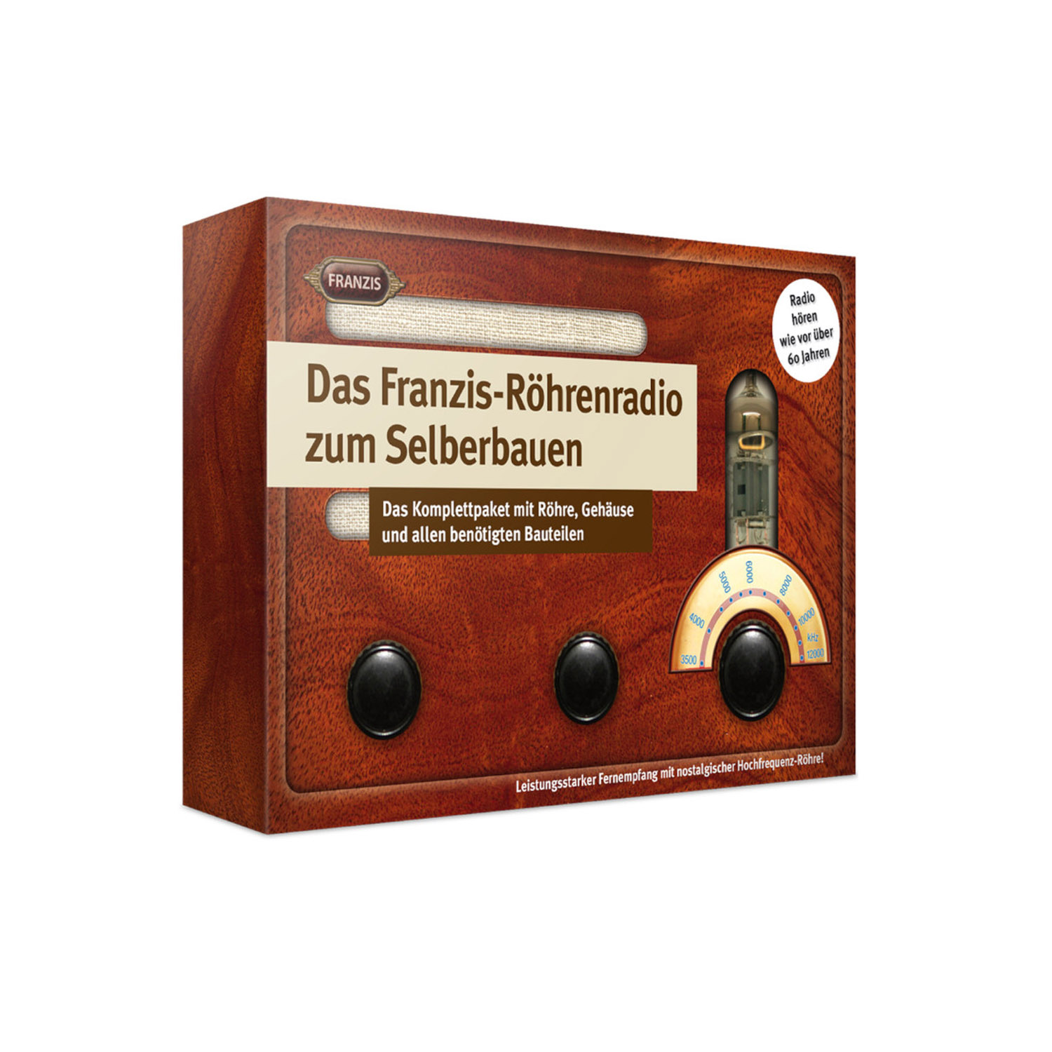 Das Franzis Röhrenradio zum Selberbauen