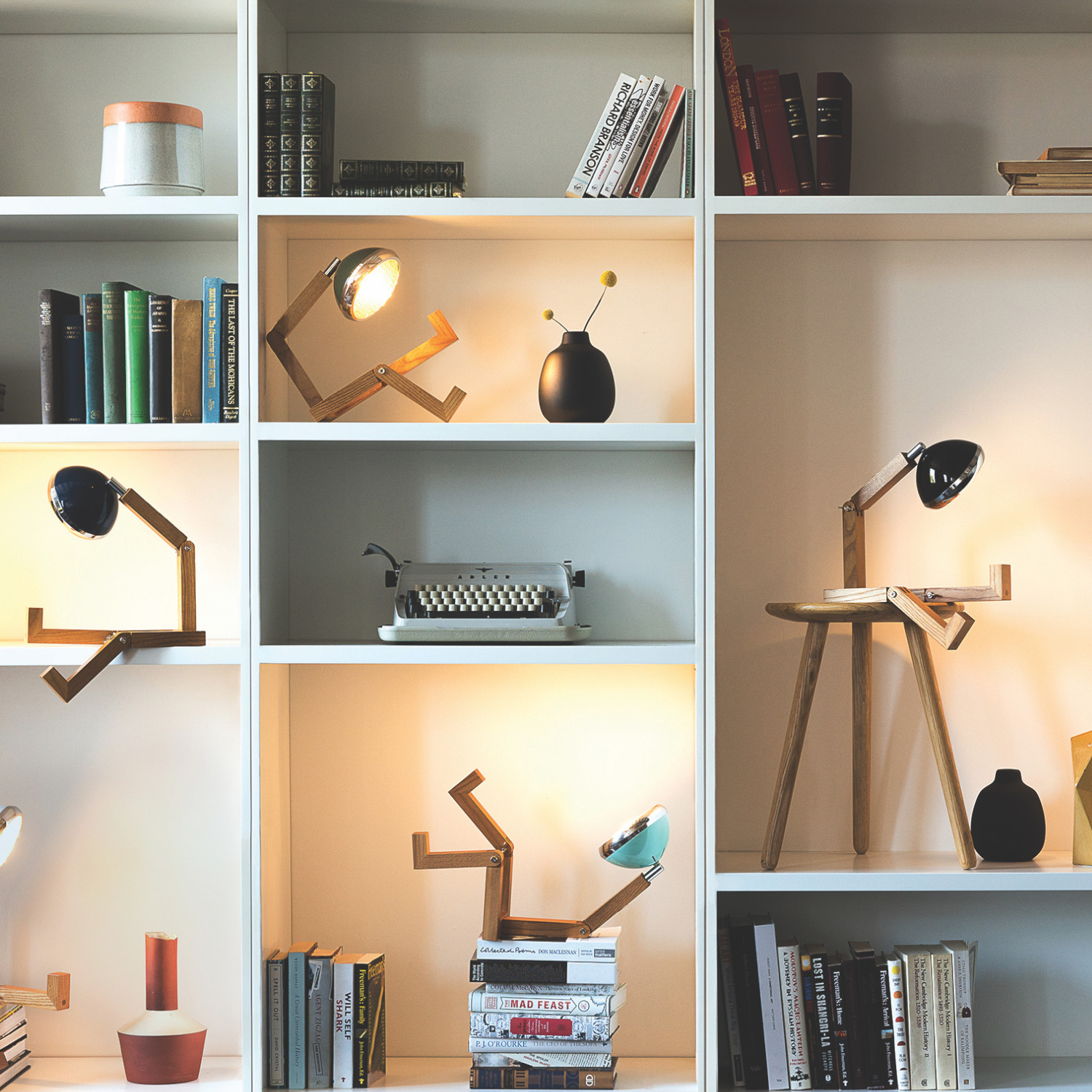 Mini Wattson Tischlampe - Fashion schwarz