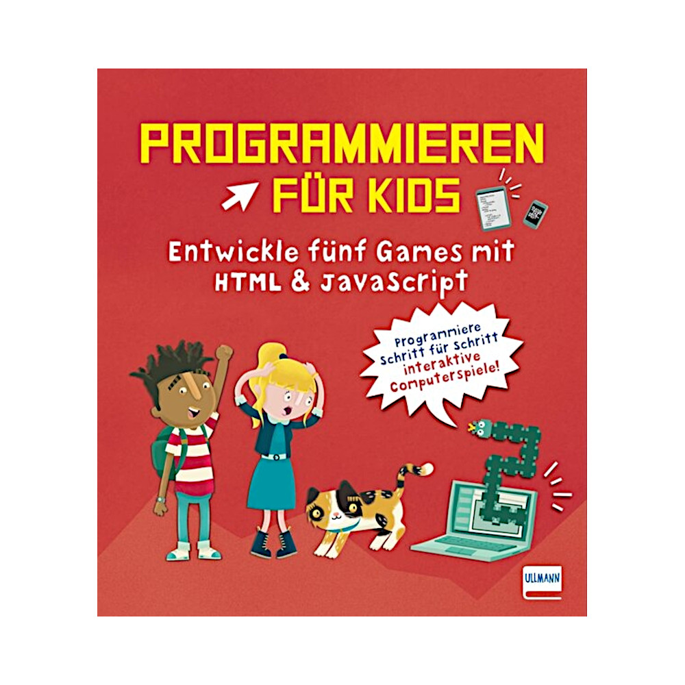 Programmieren für Kids – Entwickle fünf Games