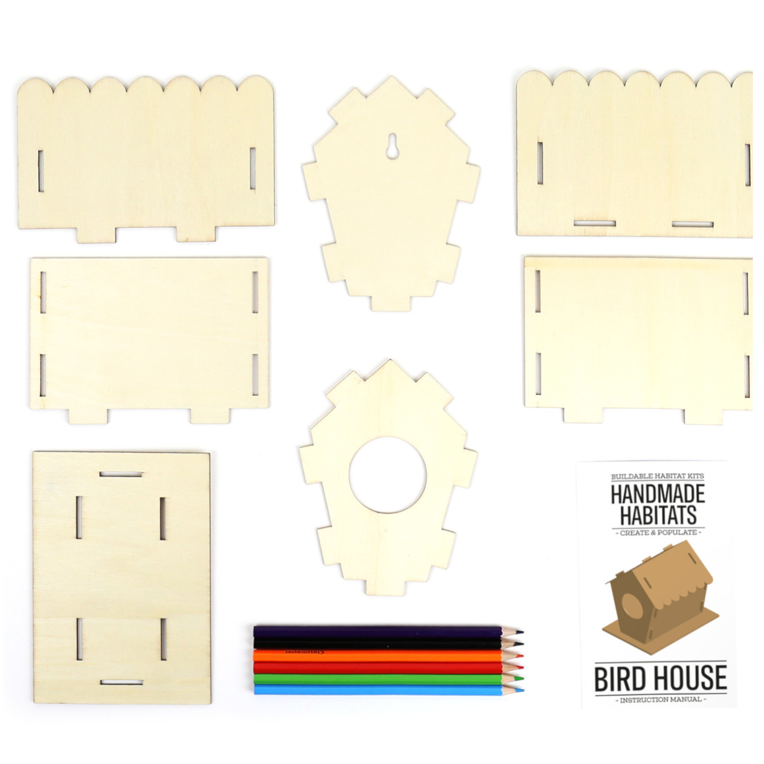 DIY Naturhäuser Vogelhaus