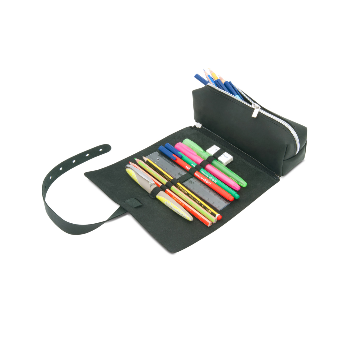 Wickelfedermappe, Black