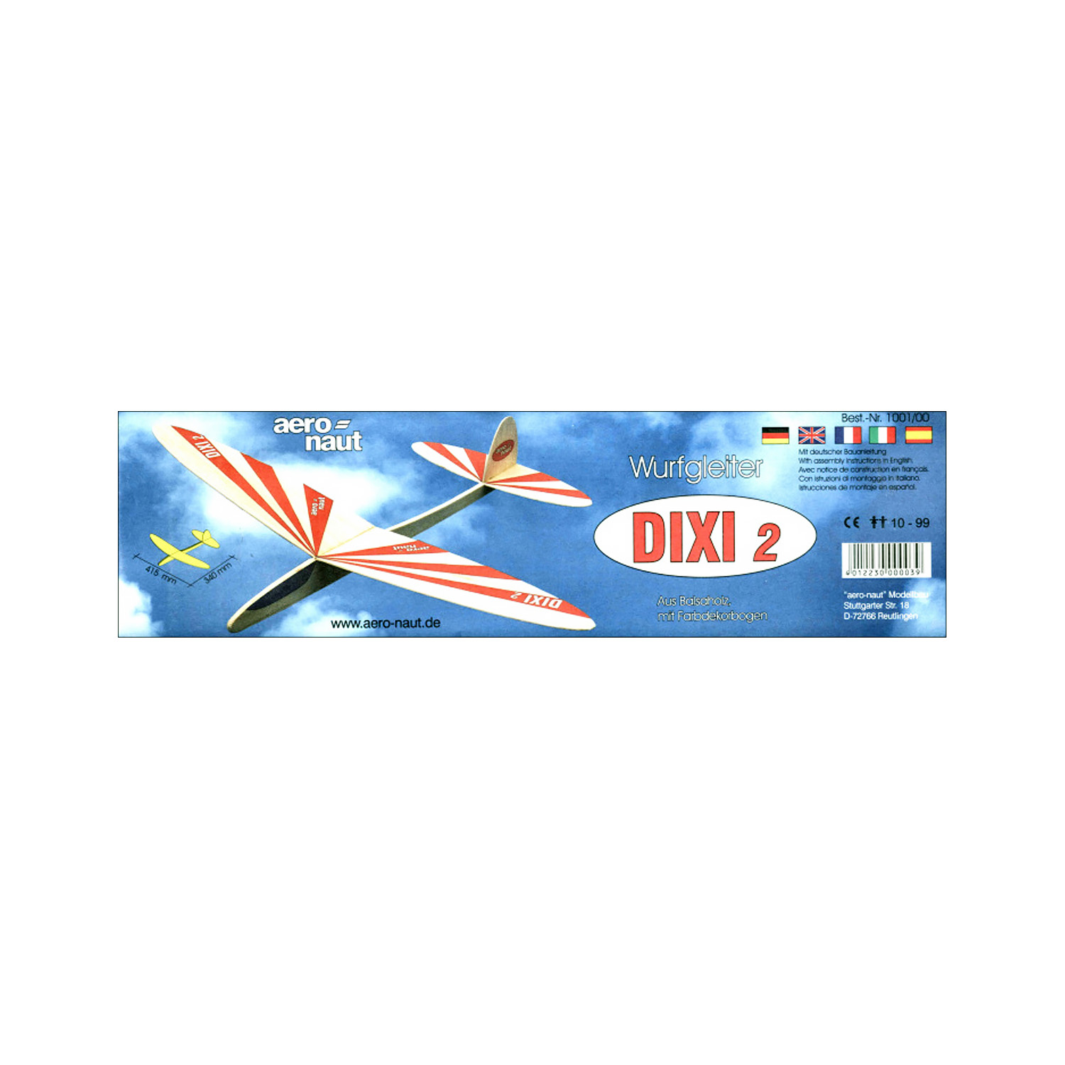 Dixi 2 Wurfgleiter