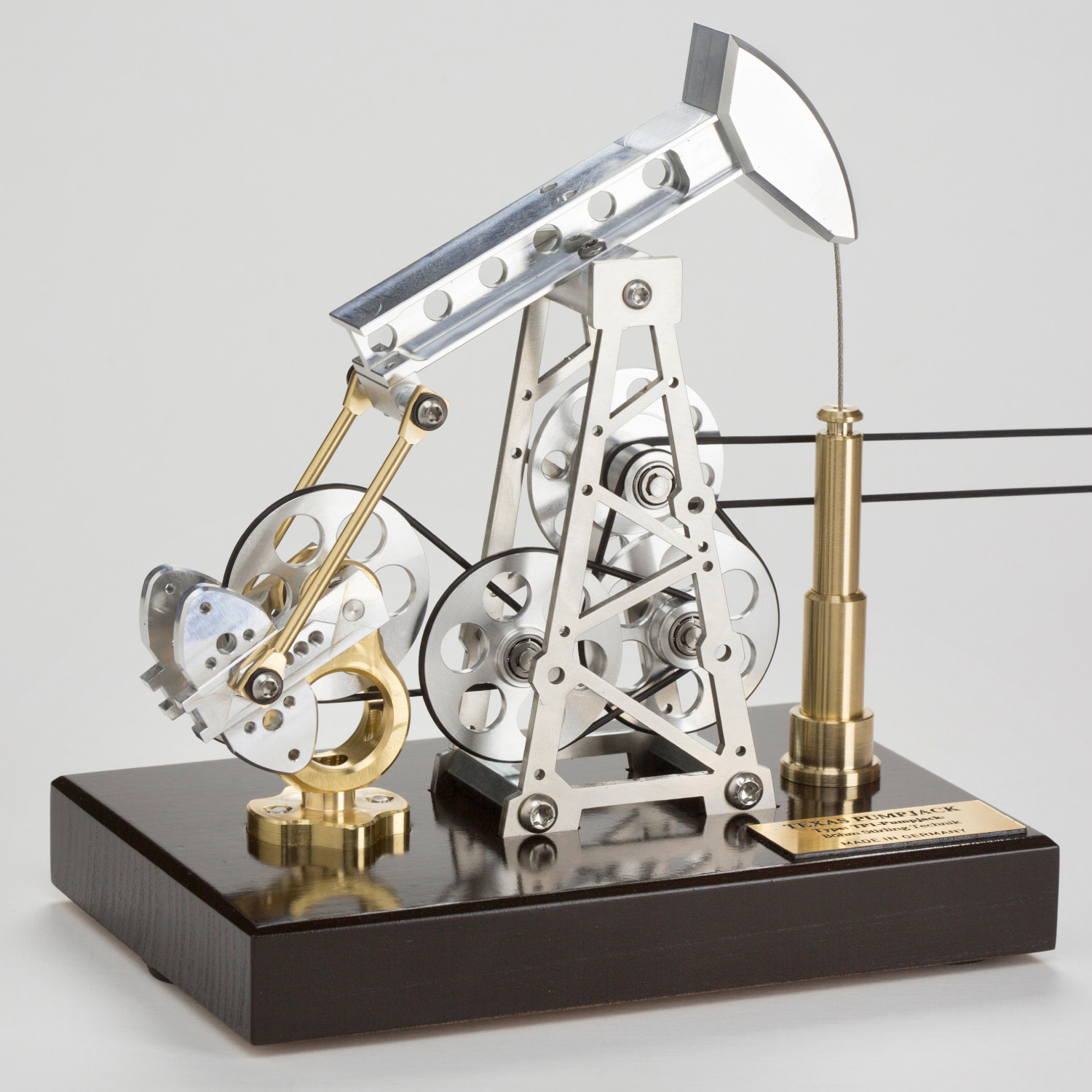 Stirling Antriebsmodell Texas Pumpjack dunkel BTP1