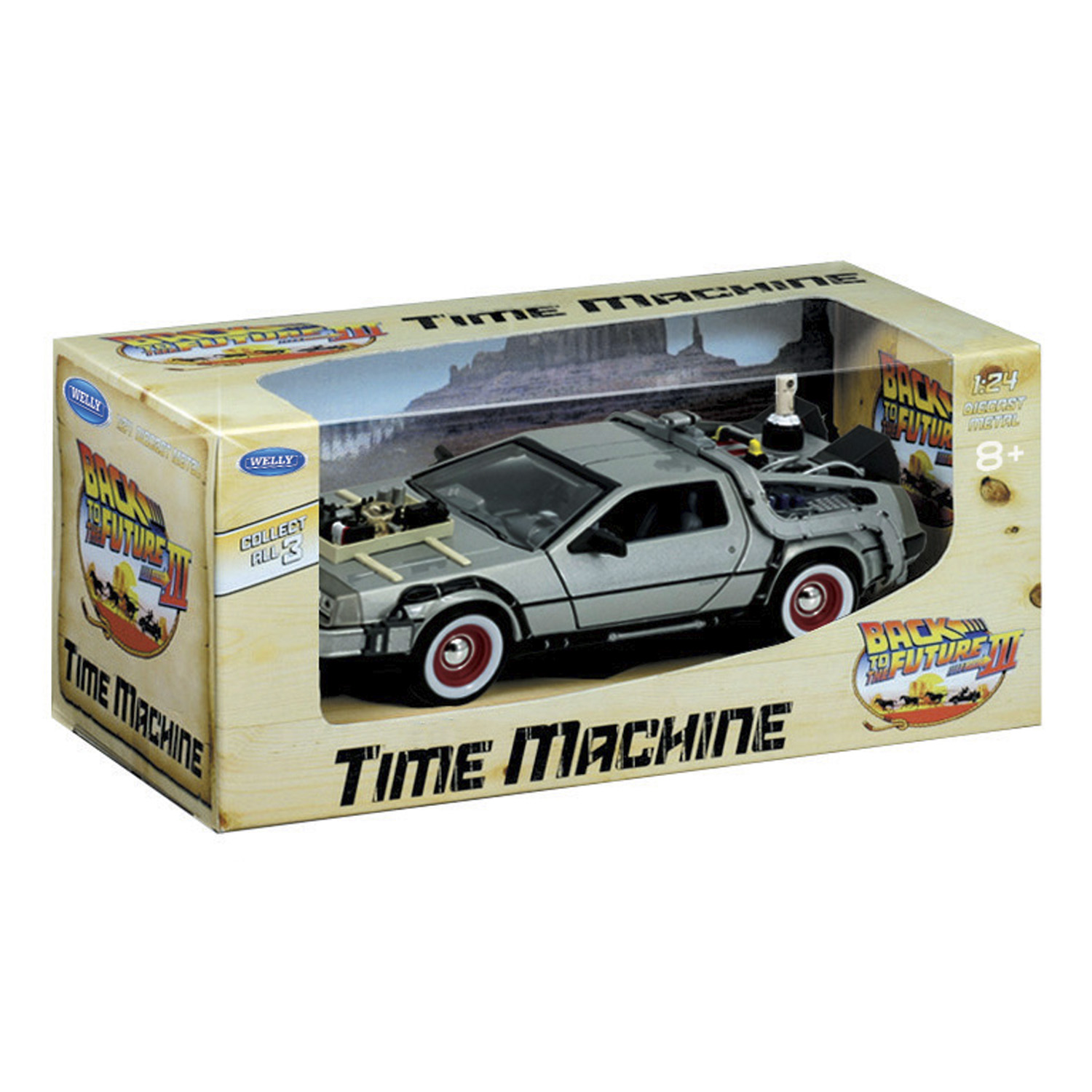 Back to the Future Modell DeLorean BTF III