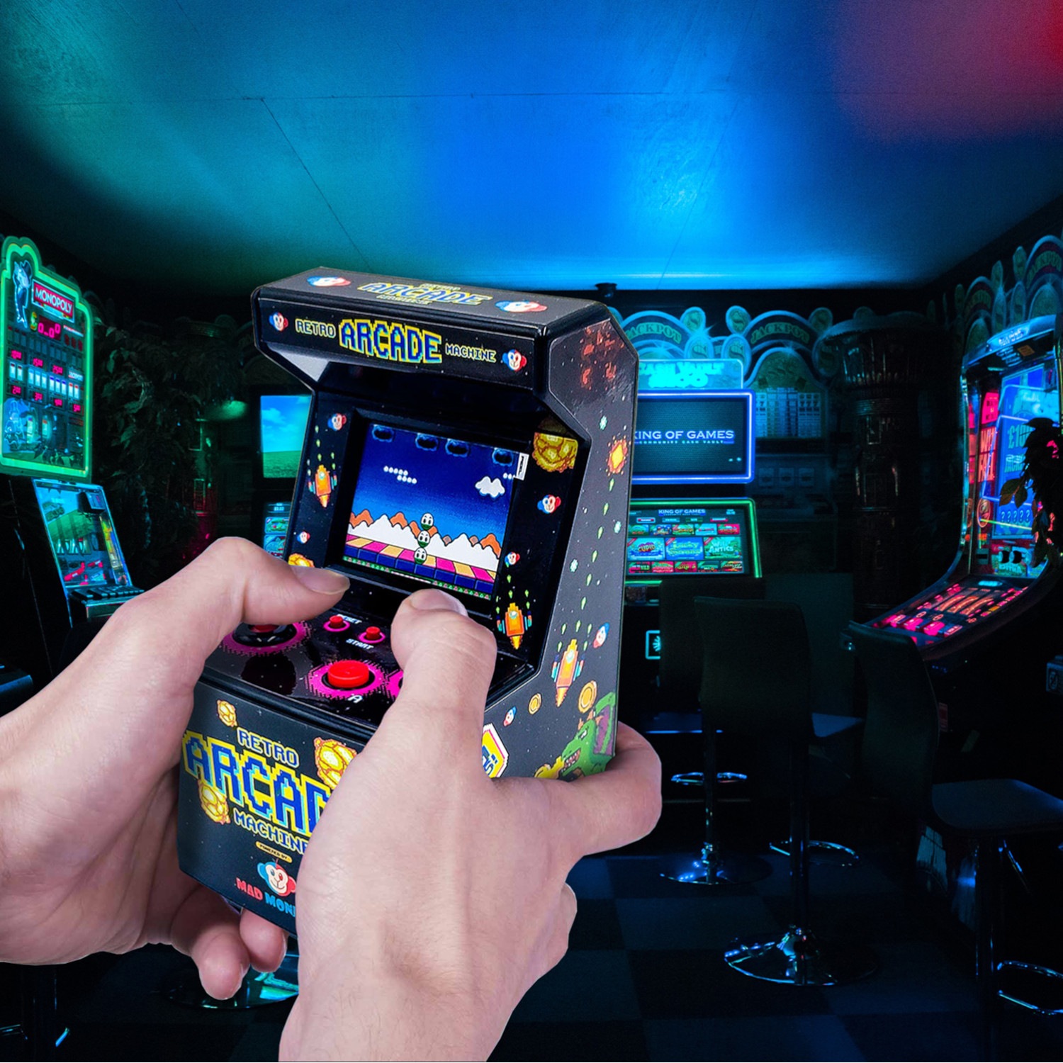 Mad Monkey Mini Arcade Machine