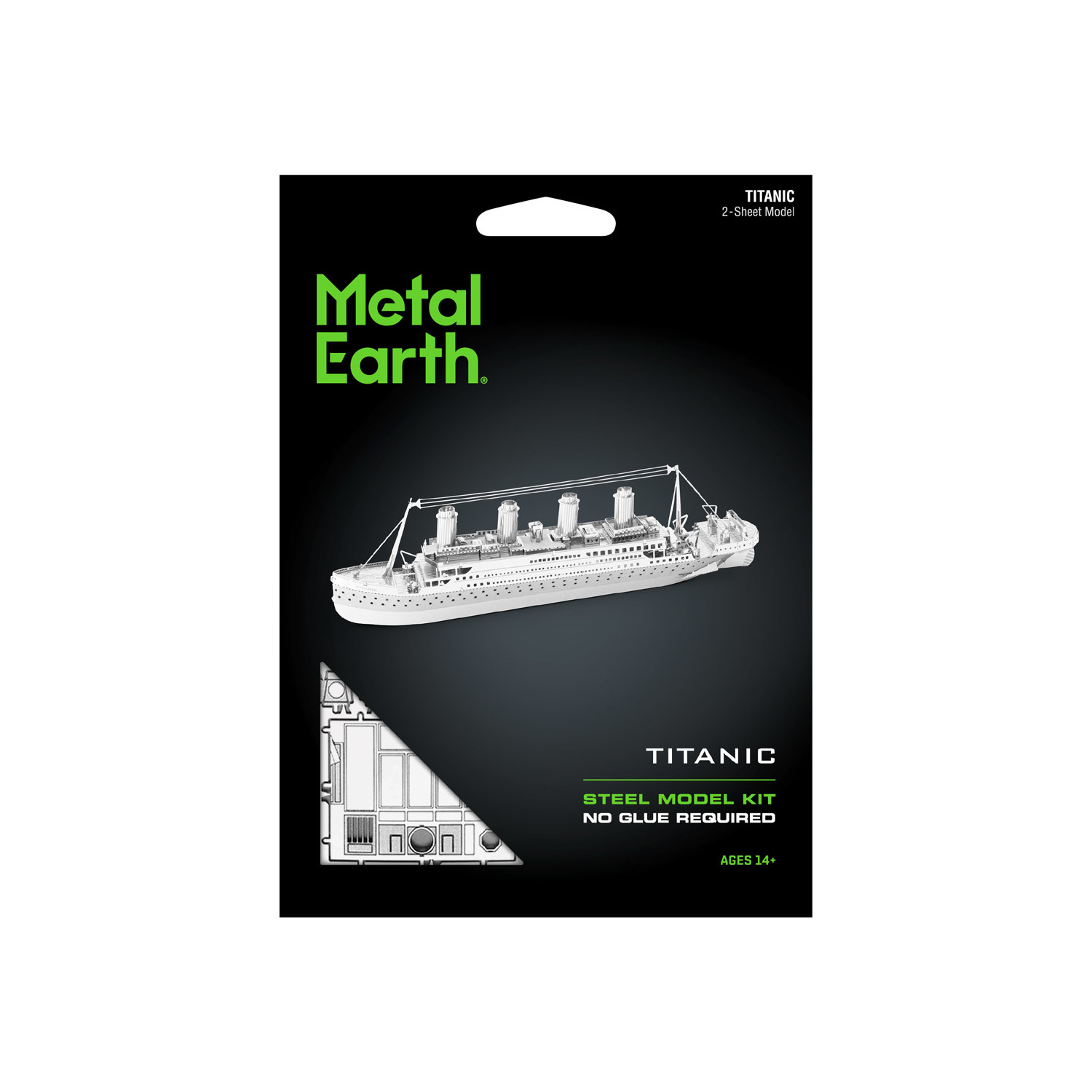 Metal Earth Silver Edition - Titanic 