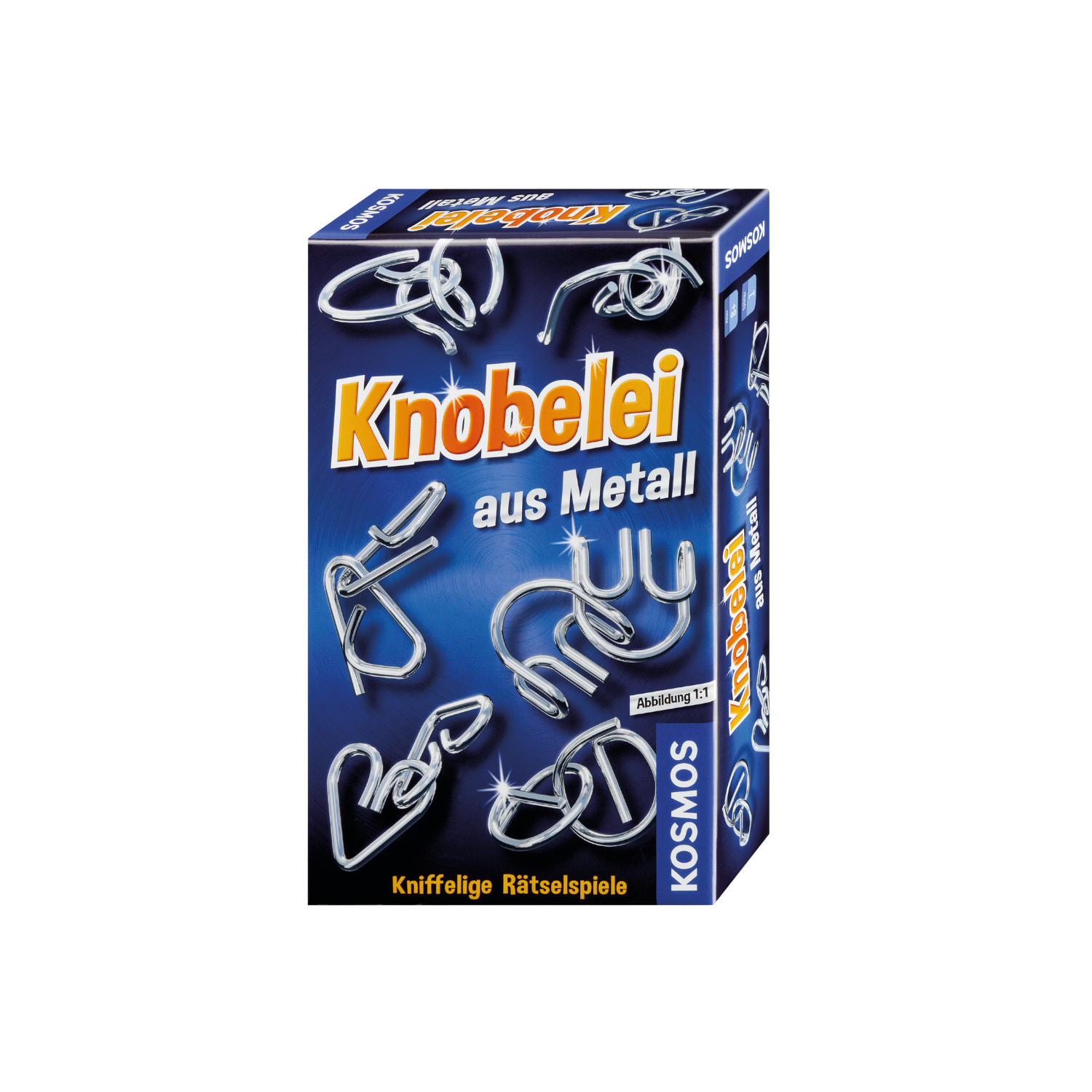 Knobelei aus Metall   (Mitbringspiel)