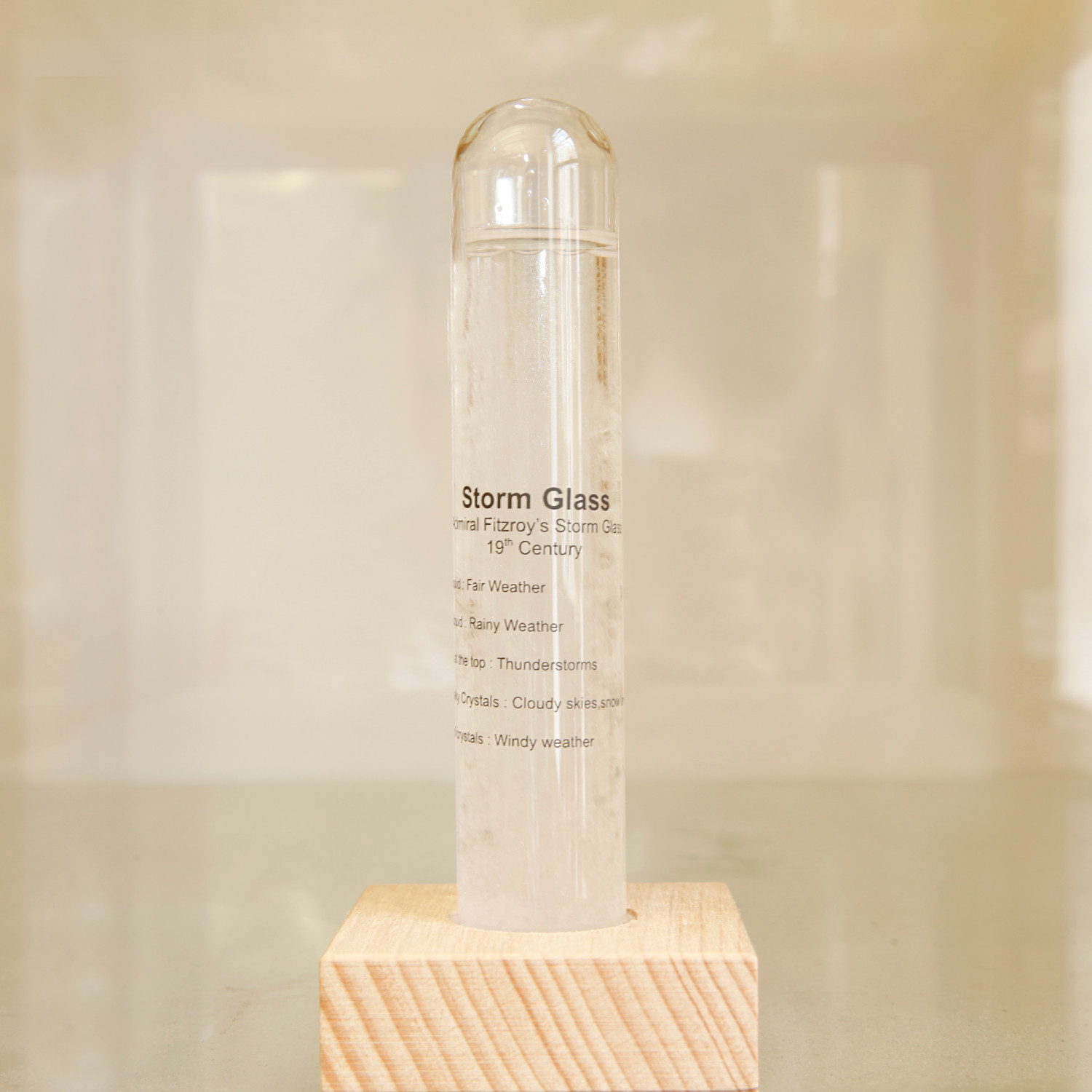 Storm Glass Tube