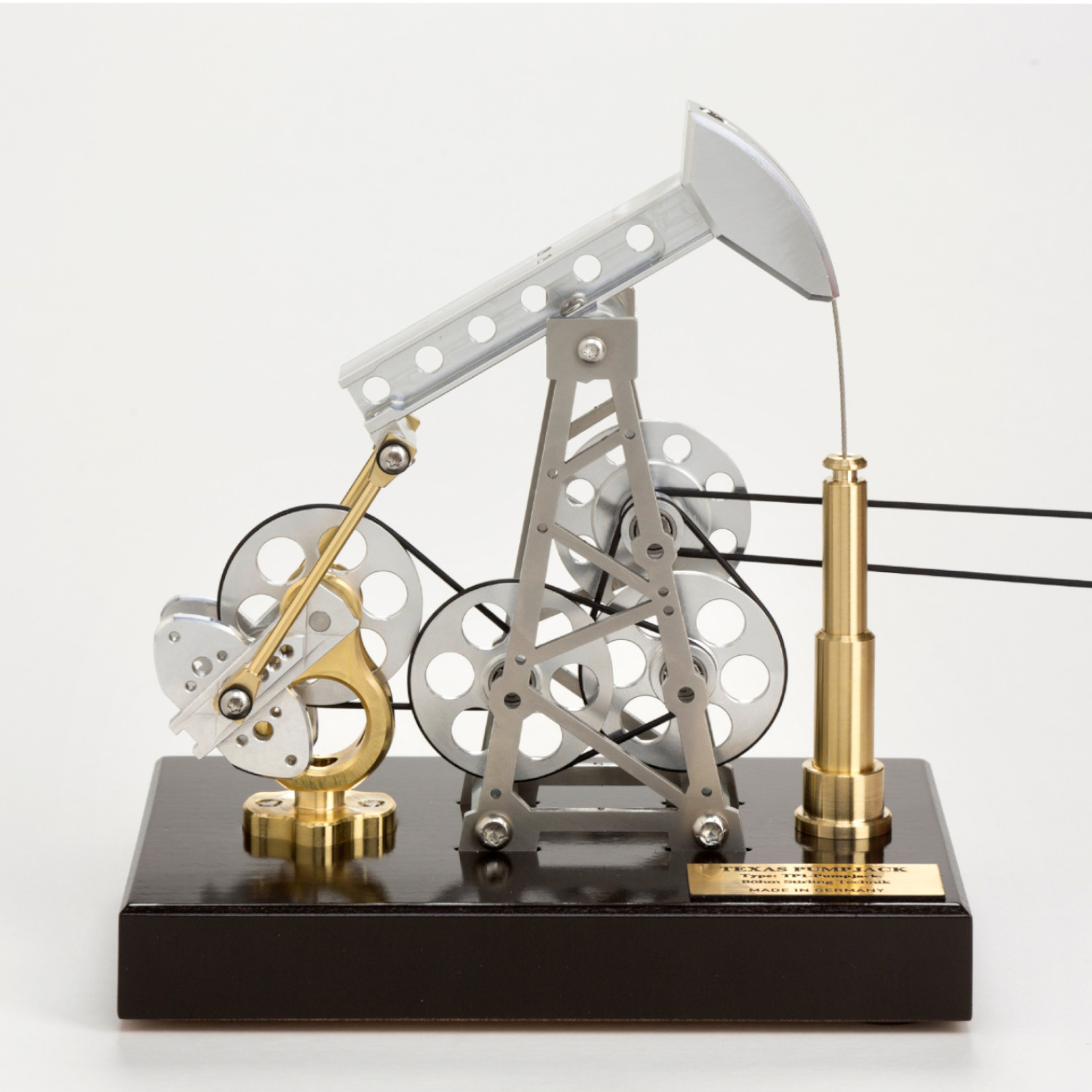 Stirling Antriebsmodell Texas Pumpjack dunkel BTP1